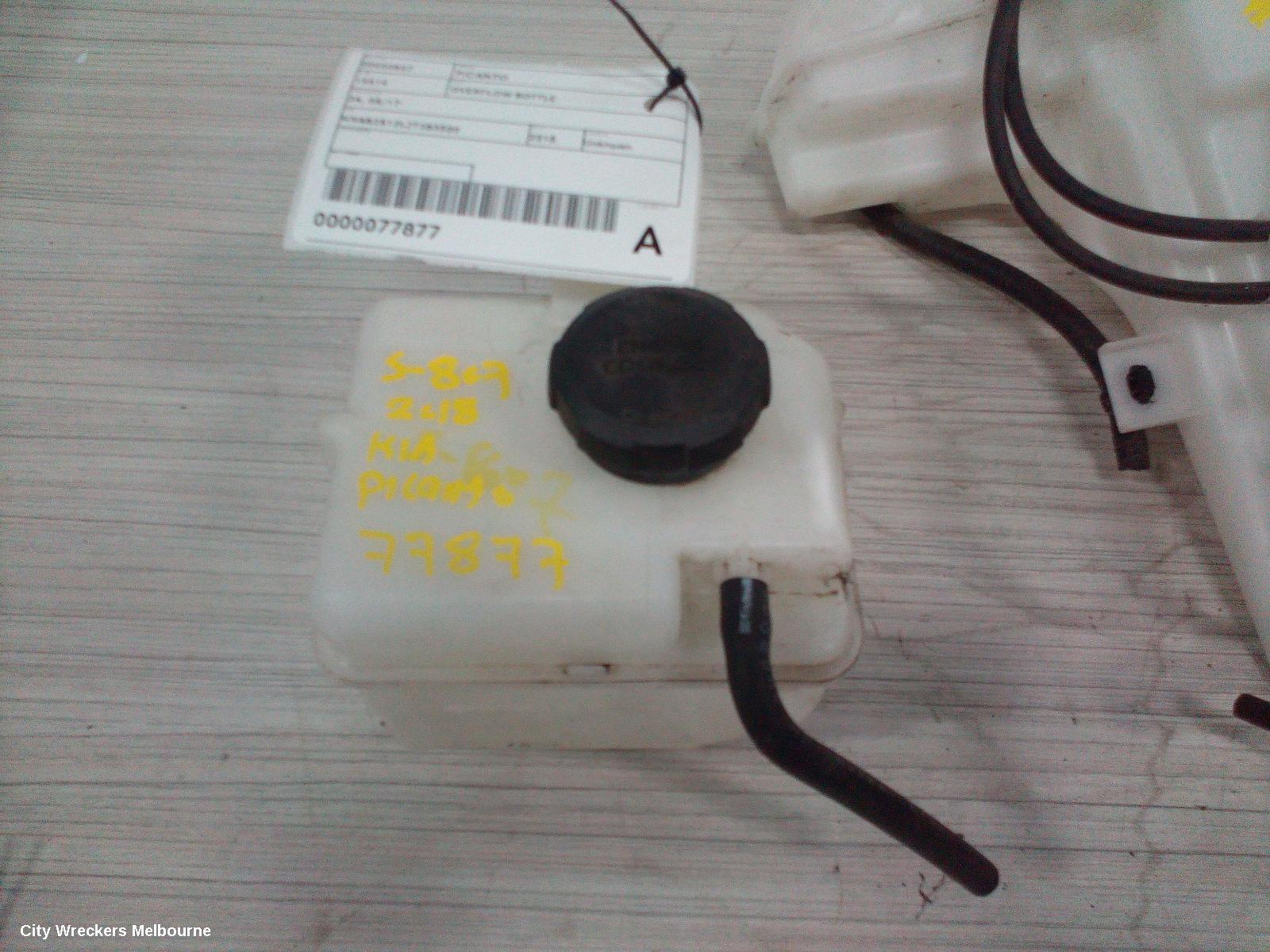 KIA PICANTO 2018 Overflow Bottle