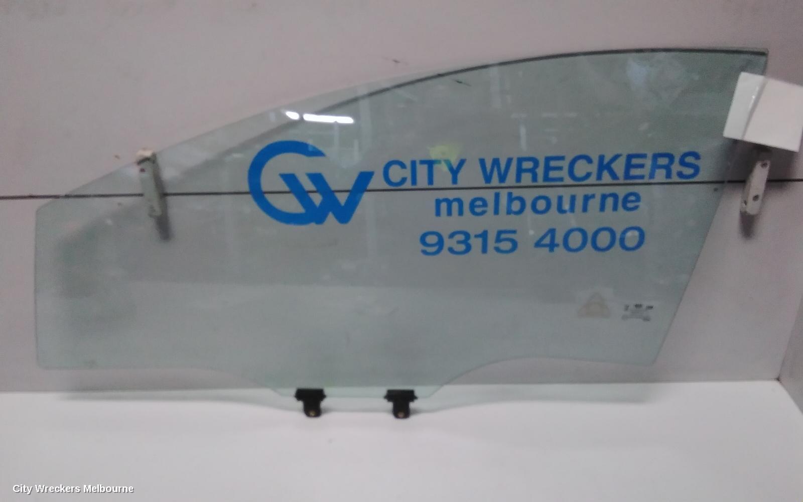 KIA RIO 2014 Left Front Door Window