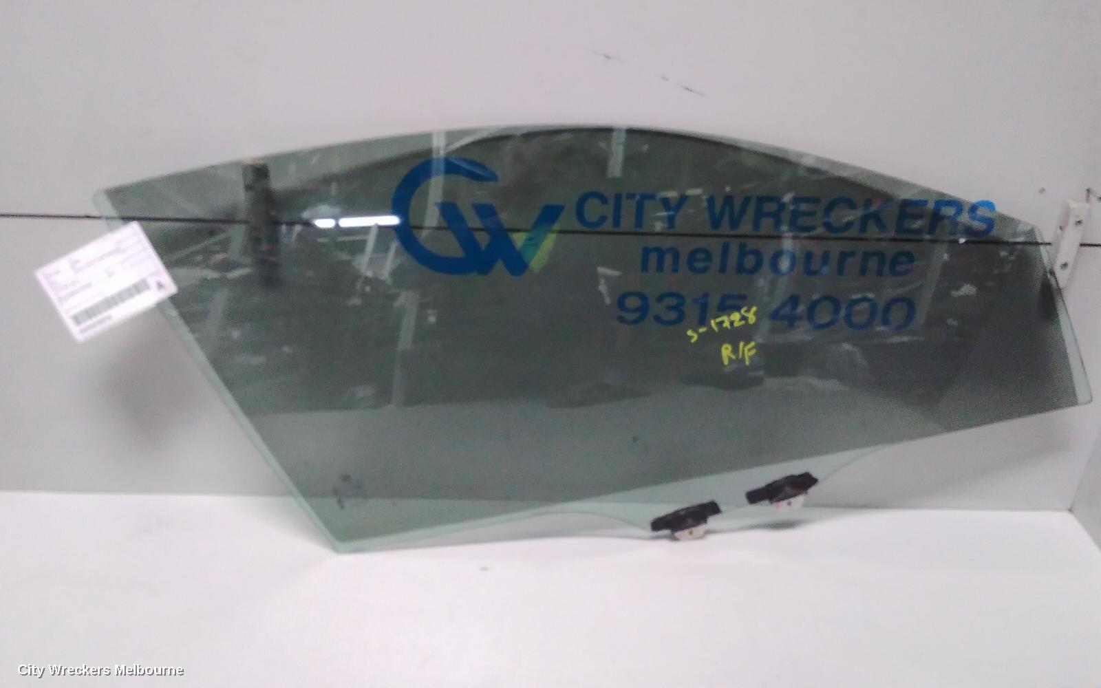 HONDA CIVIC 2017 Right Front Door Window