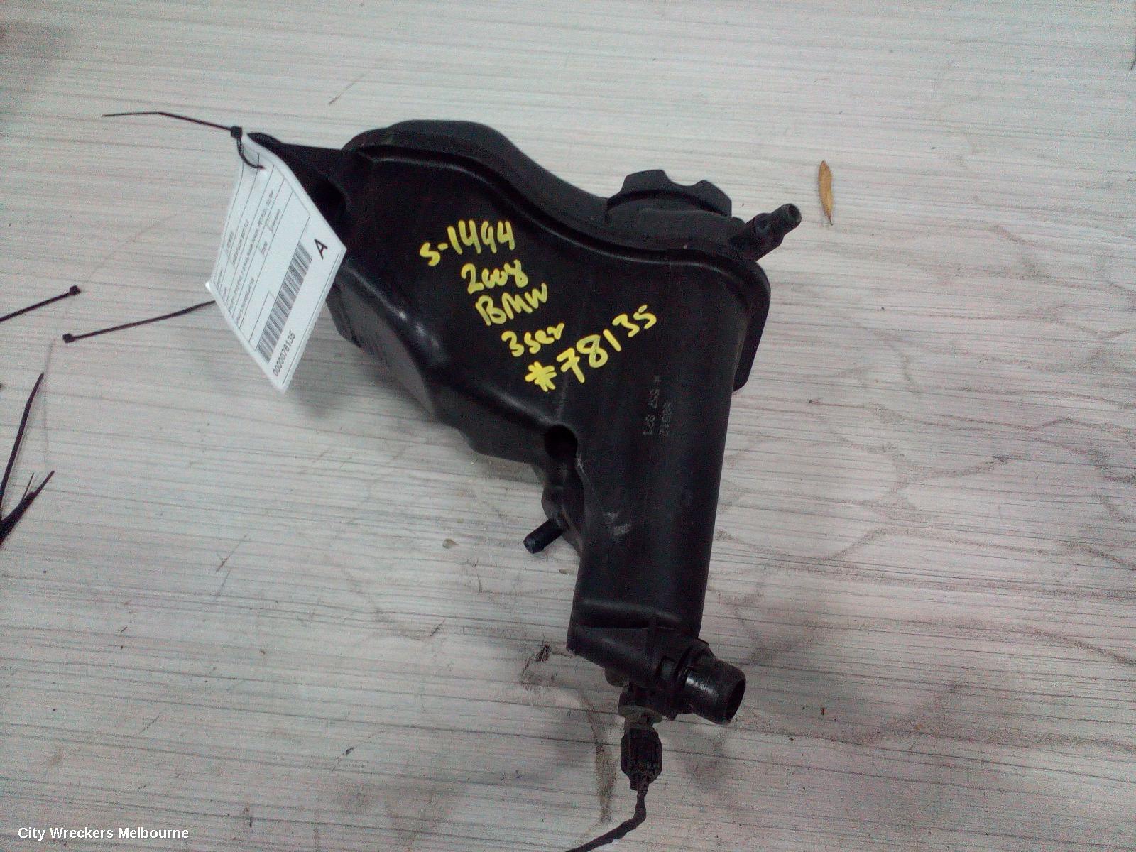 BMW 3 SERIES 2008 Overflow Bottle