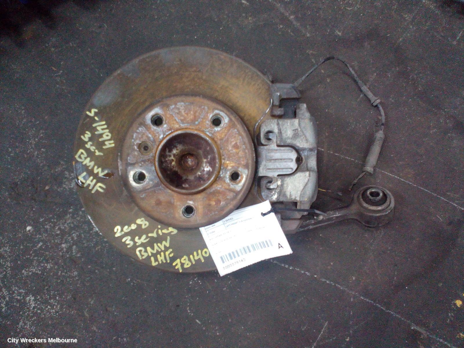 BMW 3 SERIES 2008 Left Front Hub Assembly