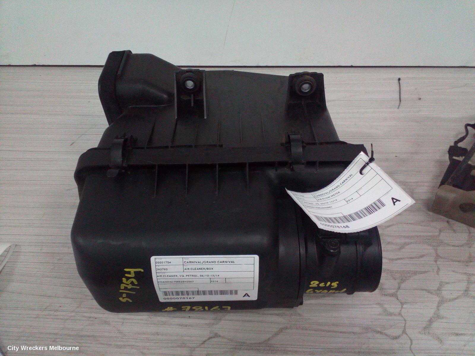 KIA CARNIVAL/GRAND CARNIVAL 2014 Air Cleaner/Box