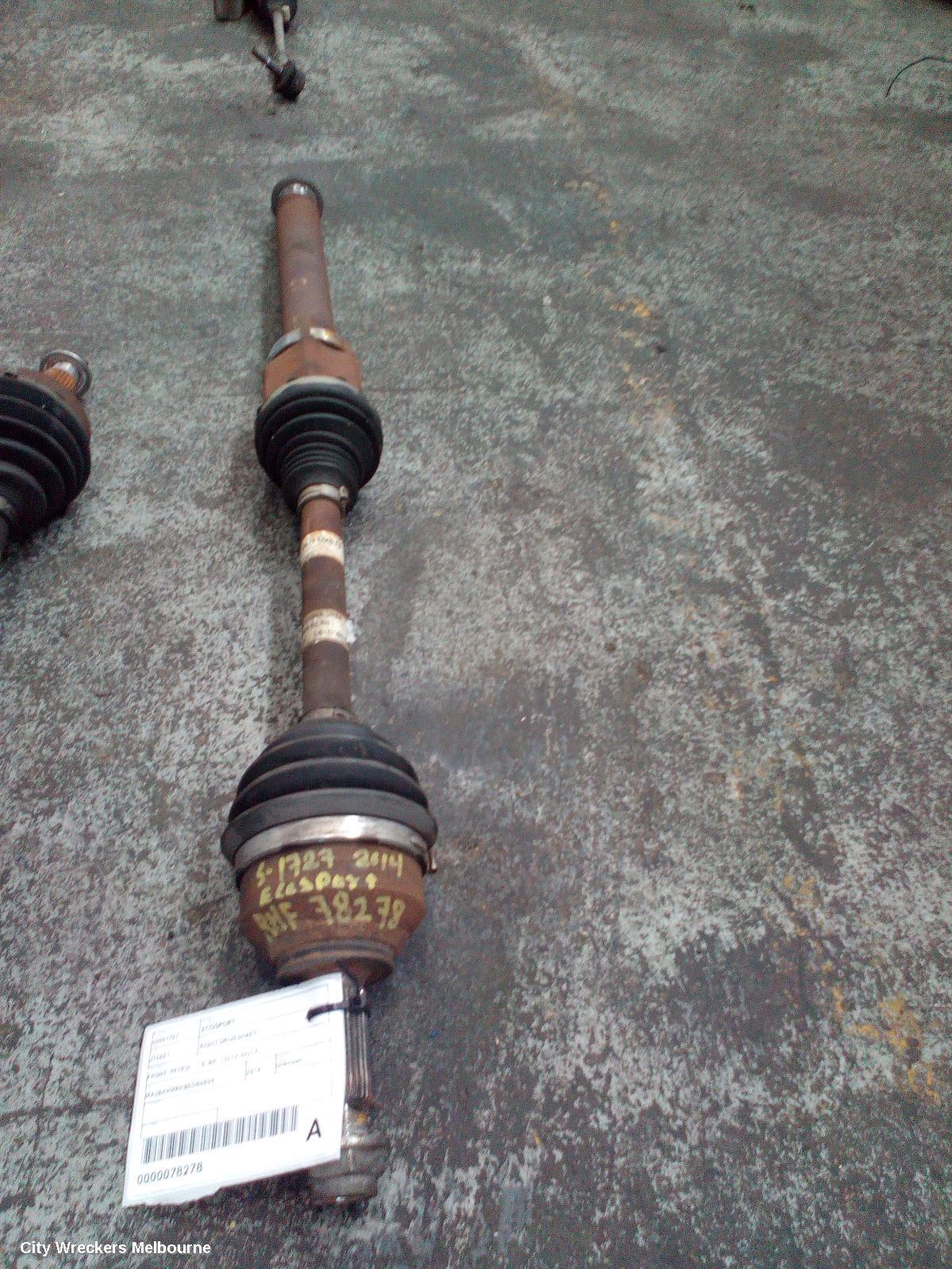 FORD ECOSPORT 2014 Right Driveshaft