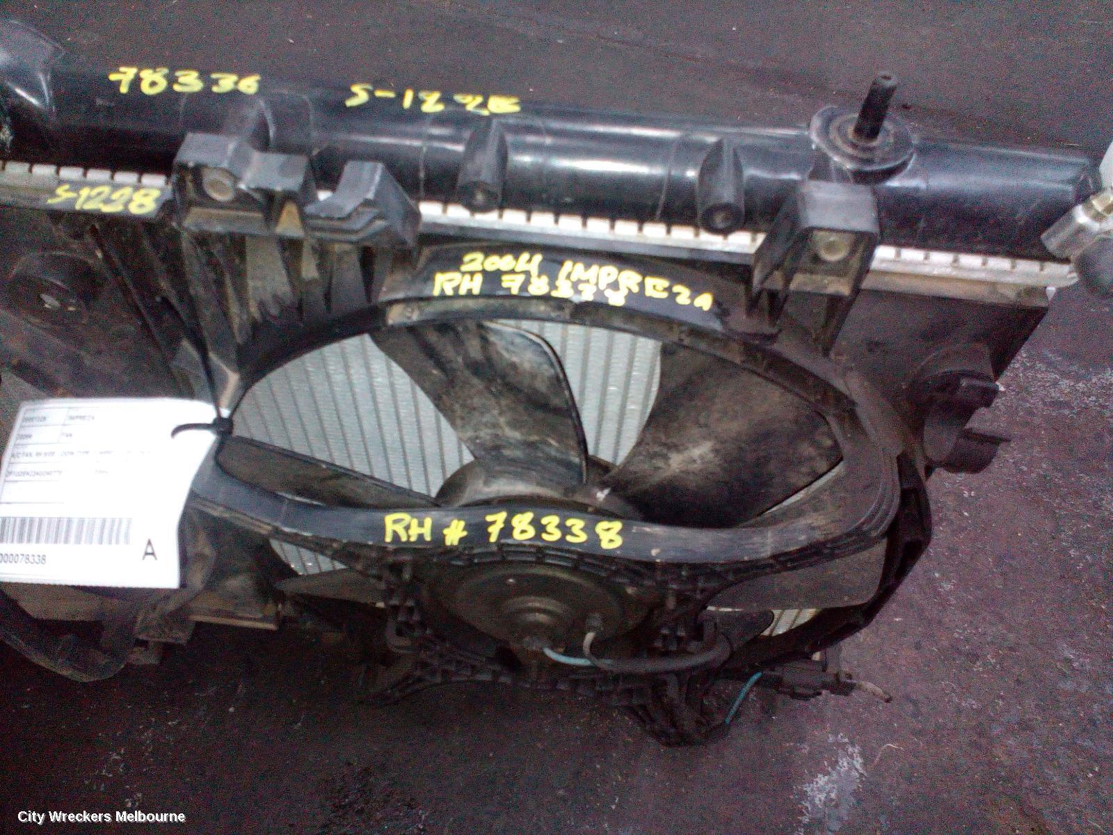 SUBARU IMPREZA 2004 Fan