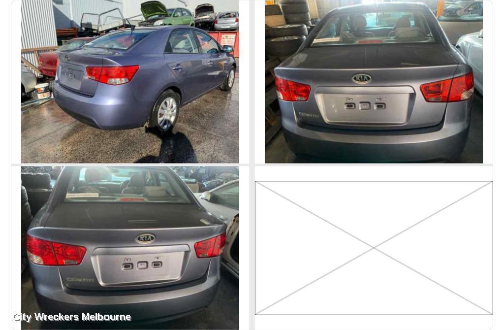 KIA CERATO 2009 Bootlid/Tailgate