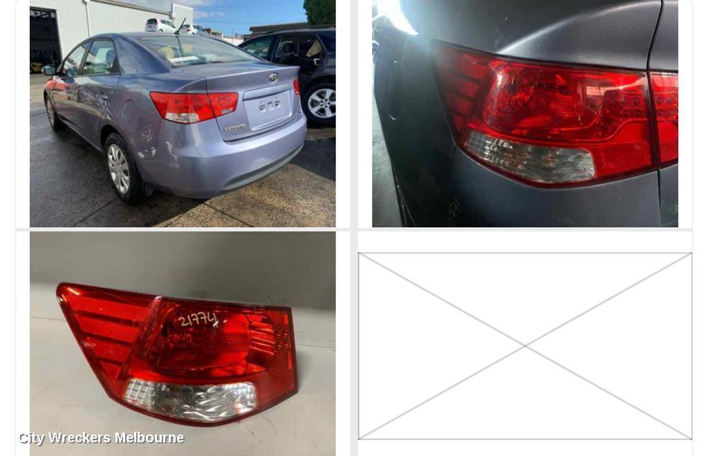 KIA CERATO 2009 Left Taillight