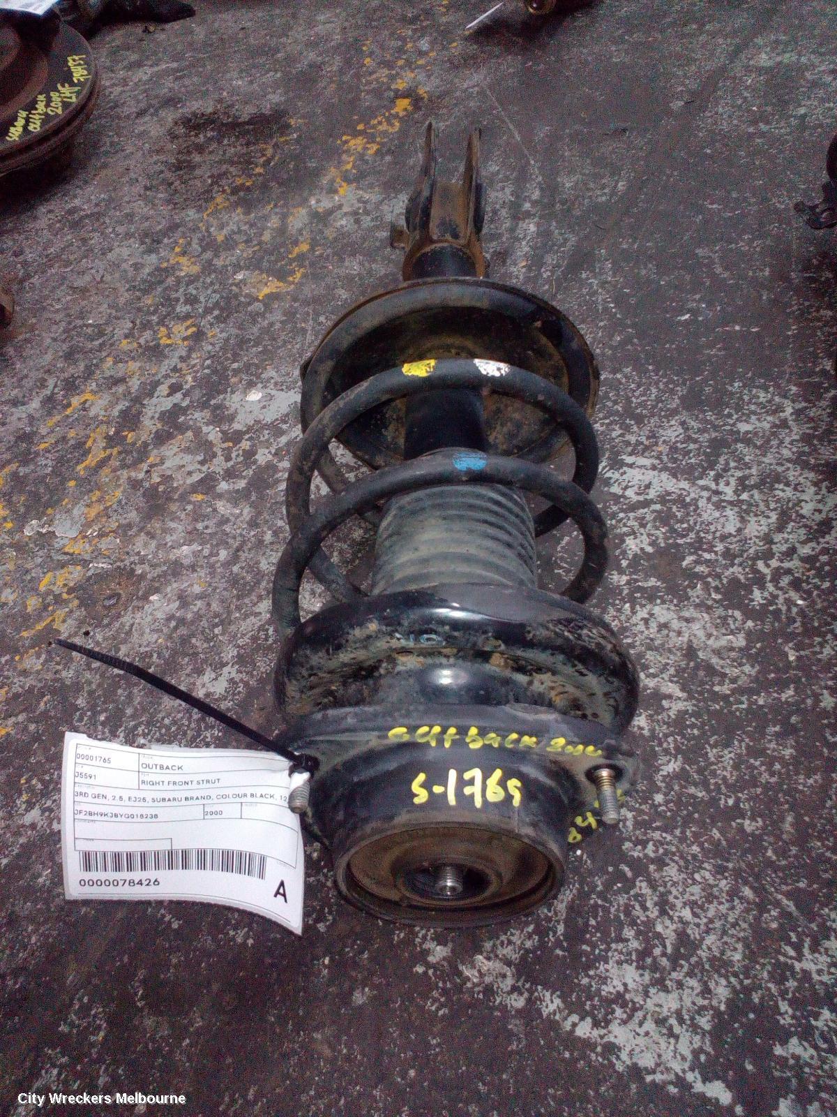 SUBARU OUTBACK 2000 Right Front Strut