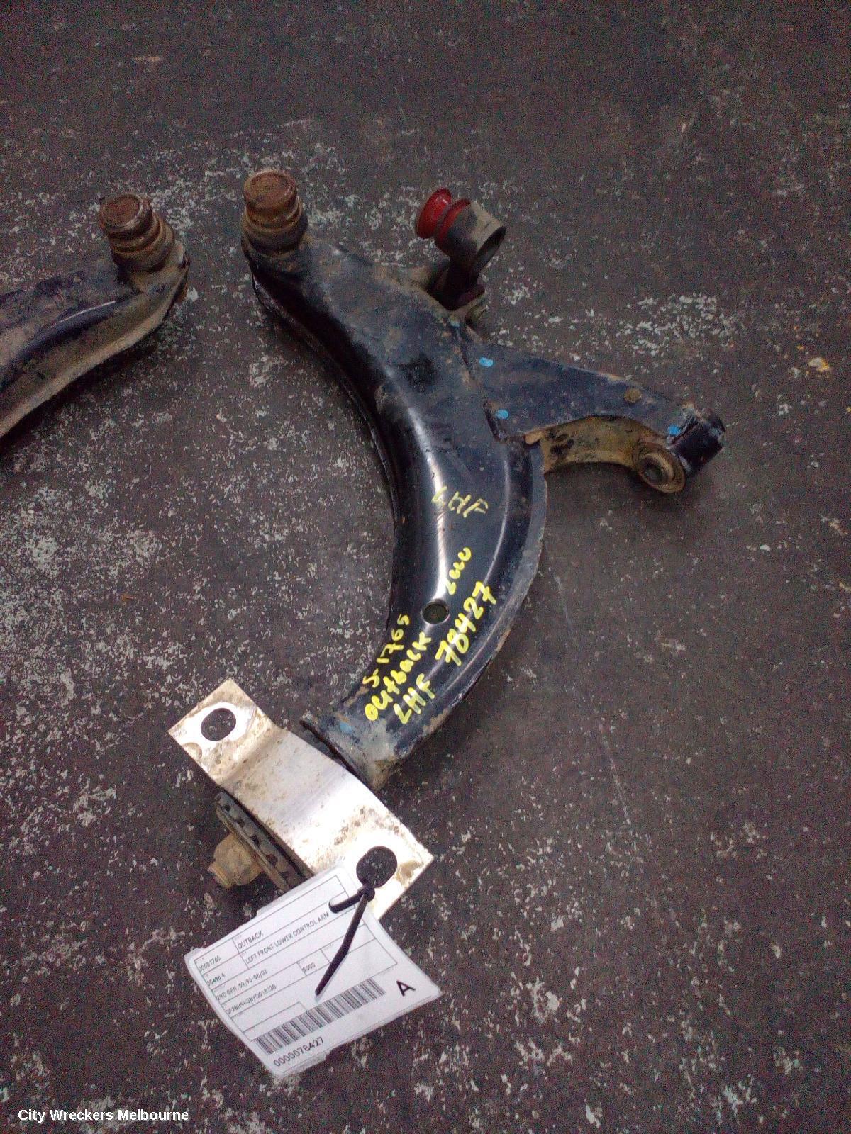 SUBARU OUTBACK 2000 Left Front Lower Control Arm