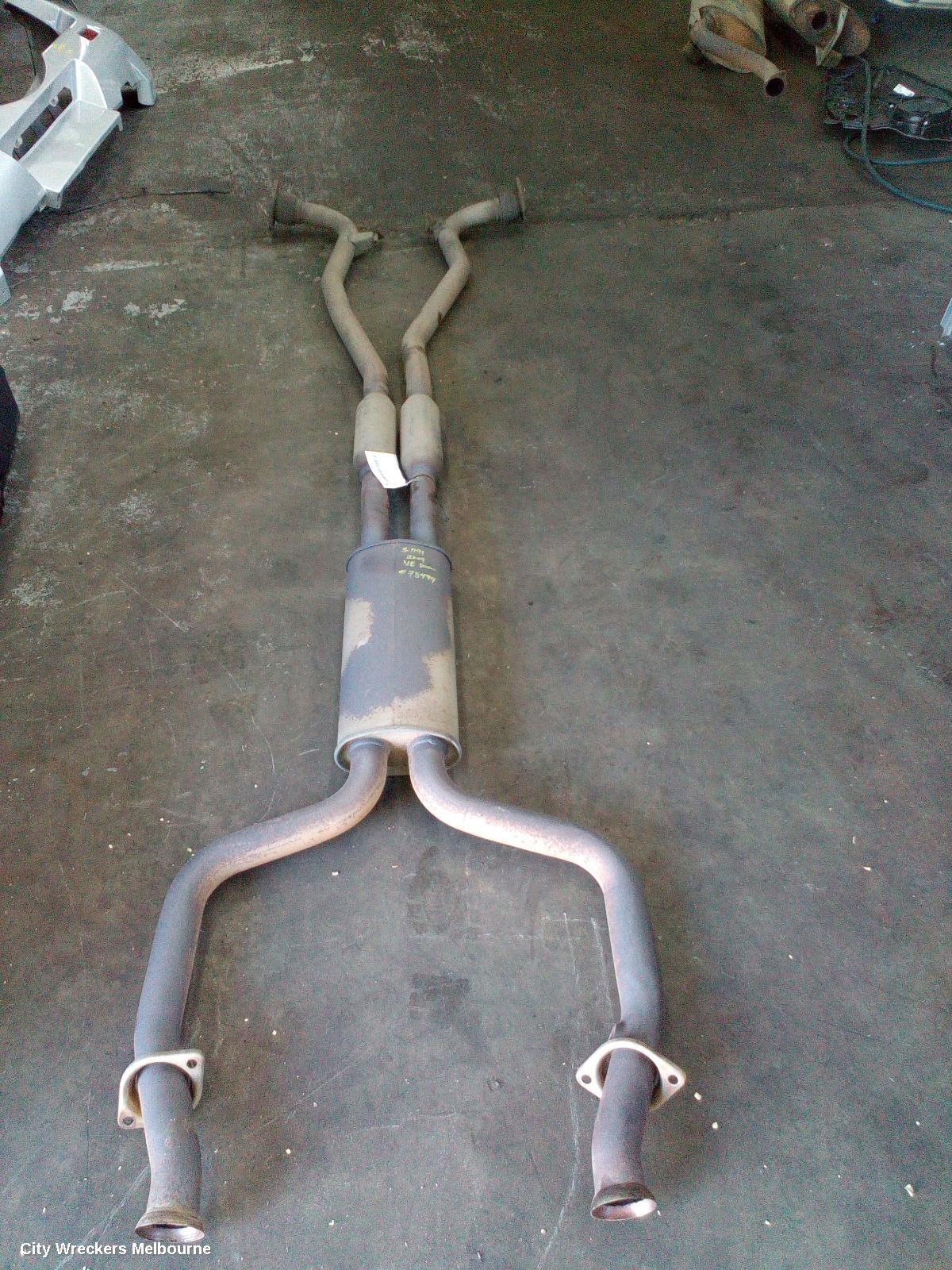 HOLDEN COMMODORE 2009 Exhaust System