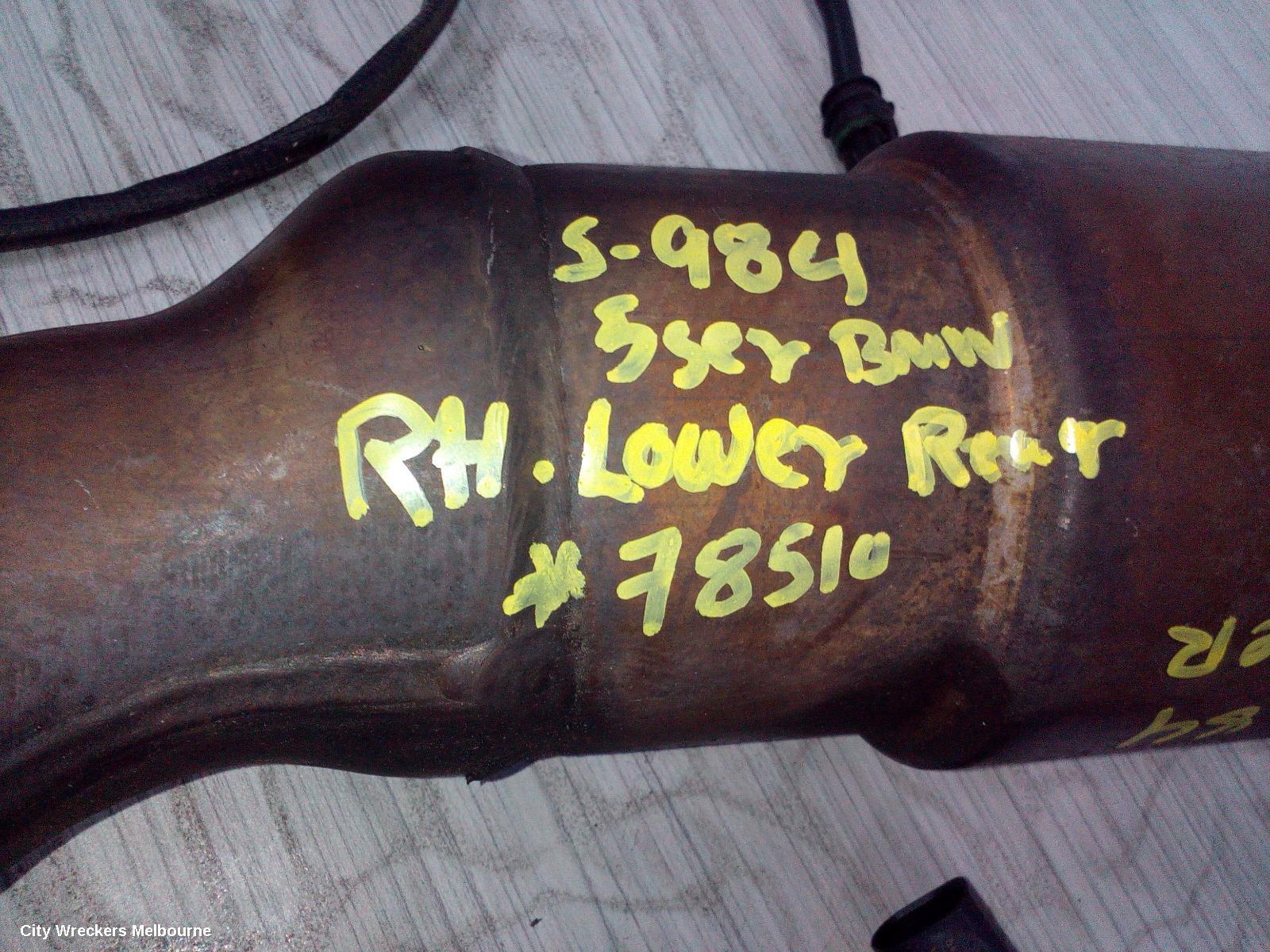 BMW 5 SERIES 2008 Catalytic Converter