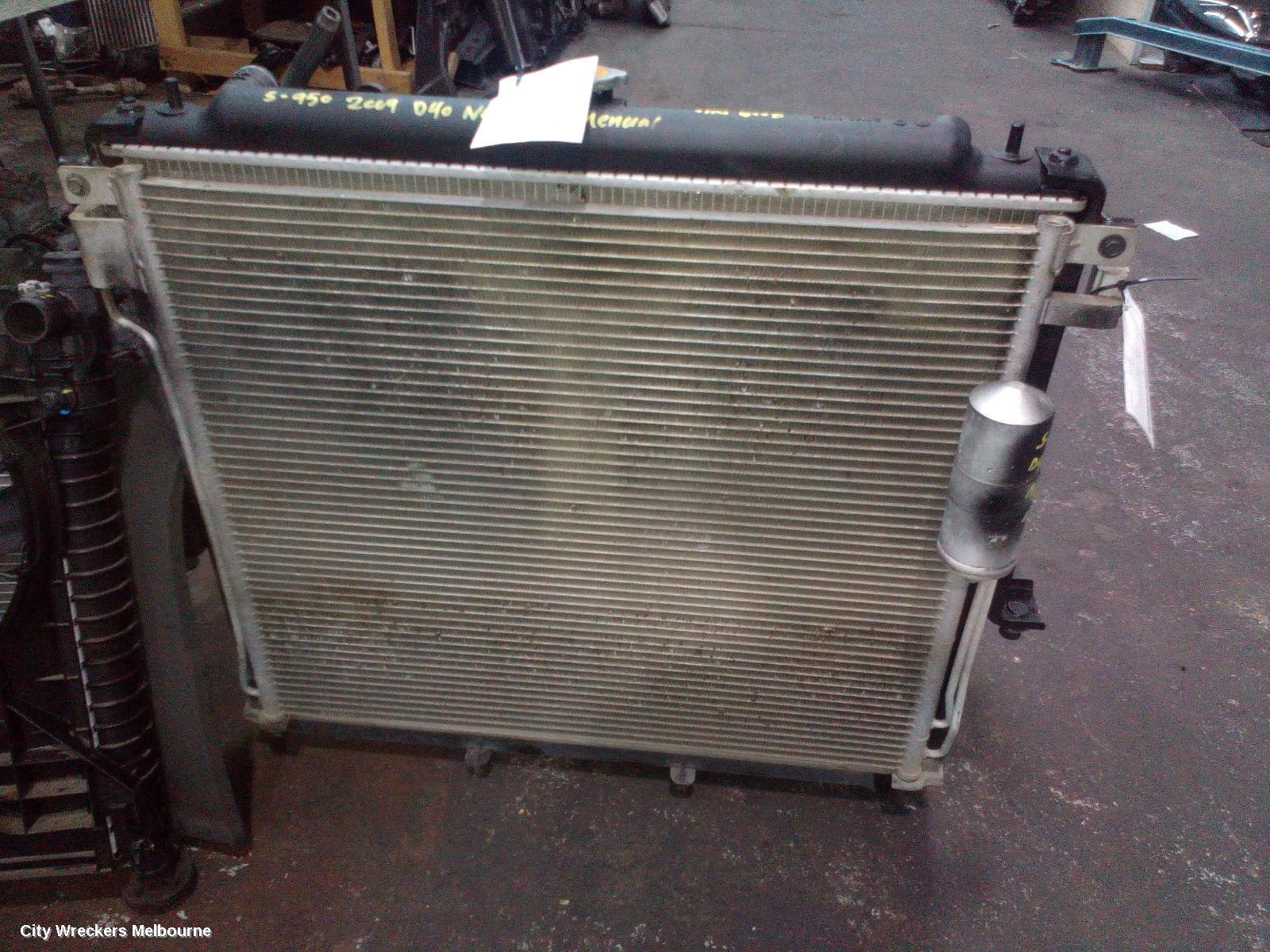 NISSAN NAVARA 2009 A/C Condenser