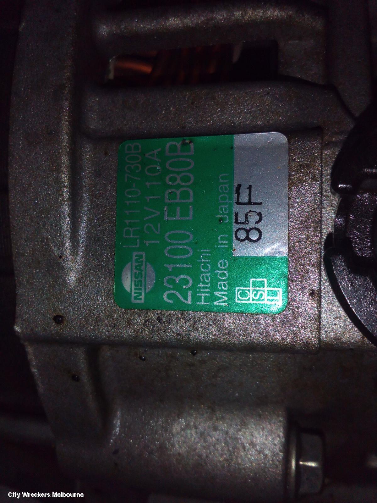 NISSAN NAVARA 2009 Alternator