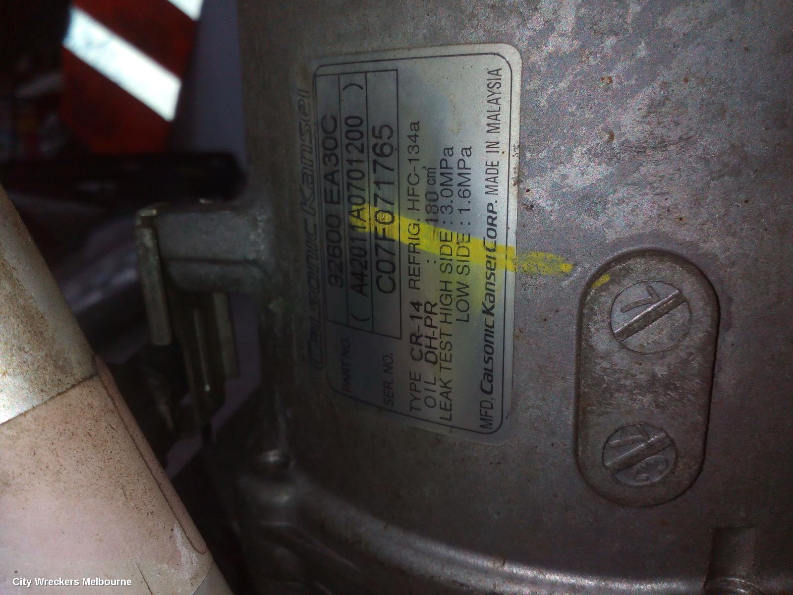 NISSAN NAVARA 2009 A/C Compressor