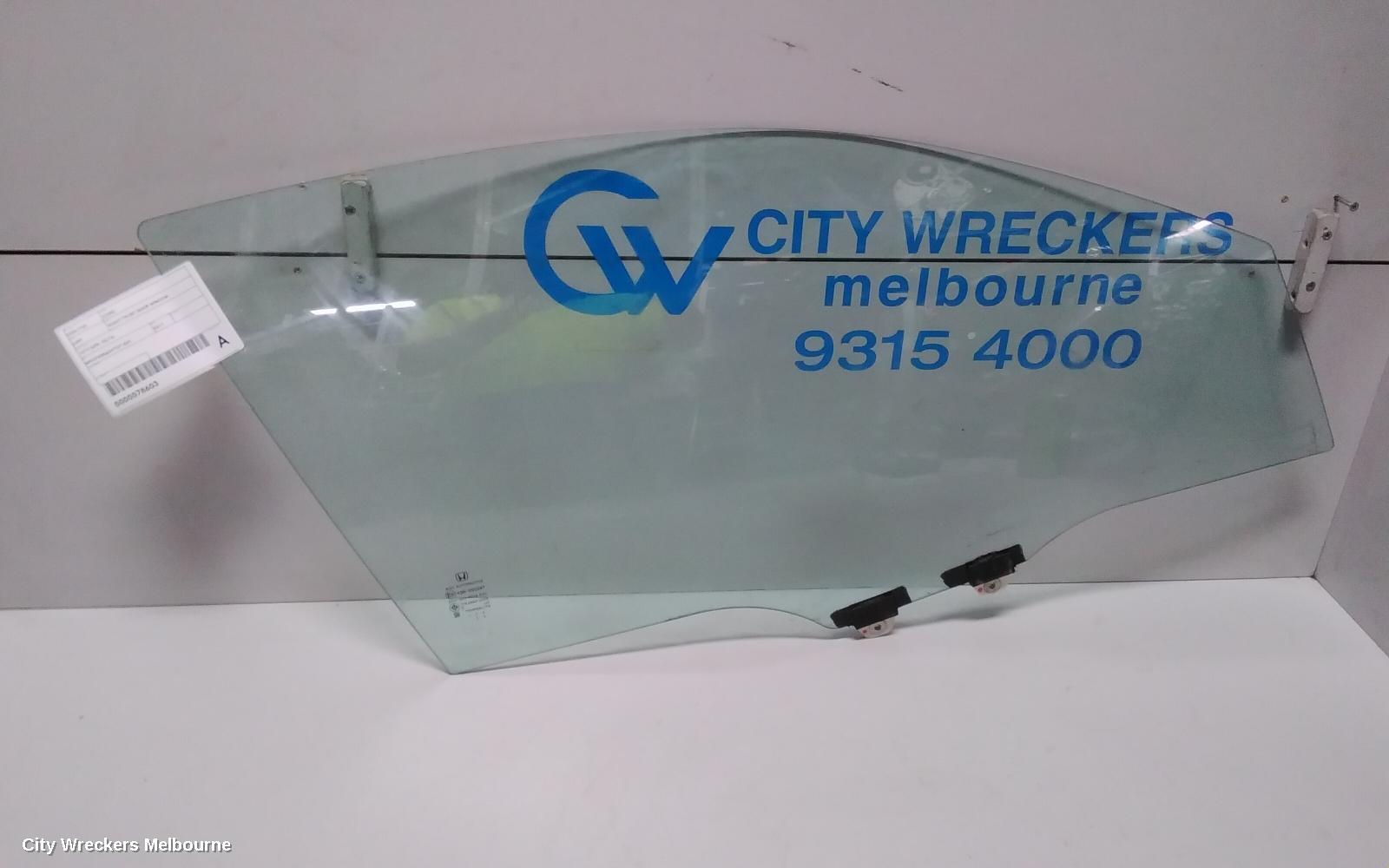 HONDA CIVIC 2017 Right Front Door Window