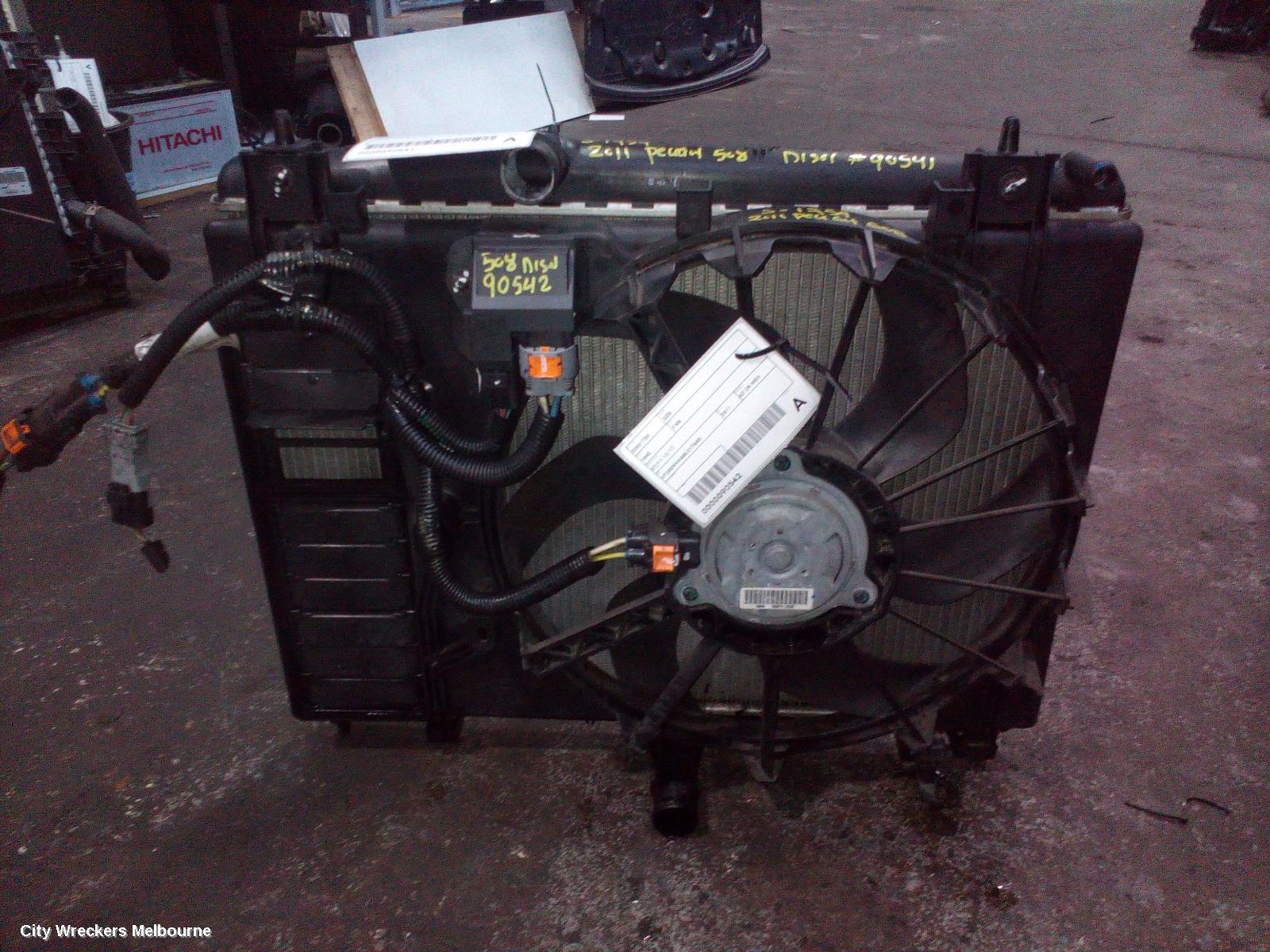 PEUGEOT 508 2011 Fan