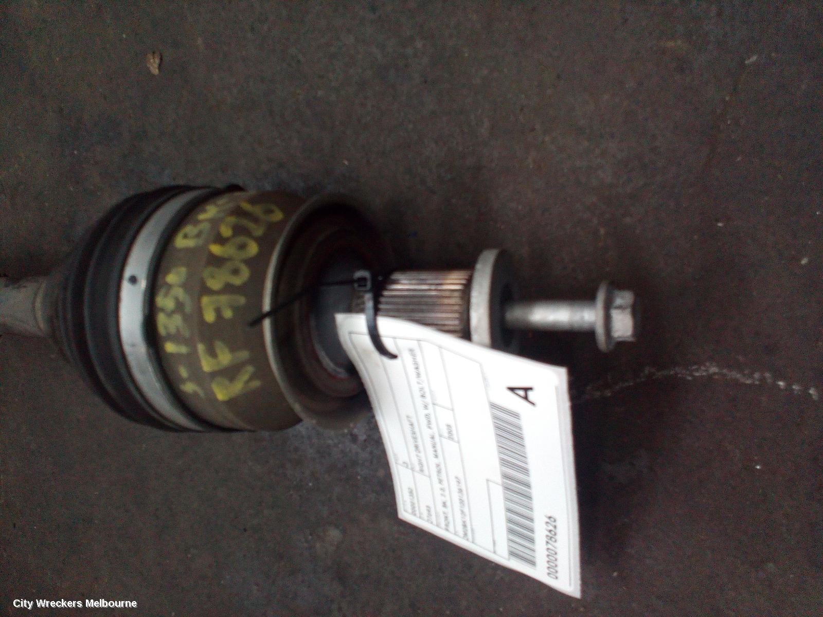 MAZDA 3 2005 Right Driveshaft
