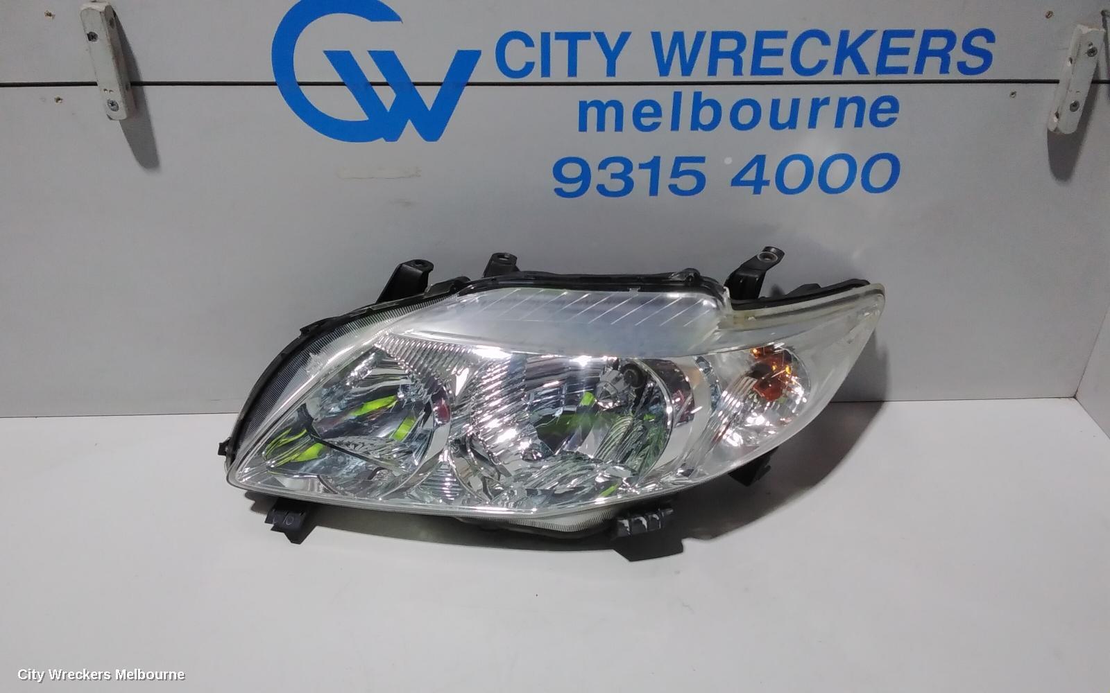 TOYOTA COROLLA 2007 Left Headlamp