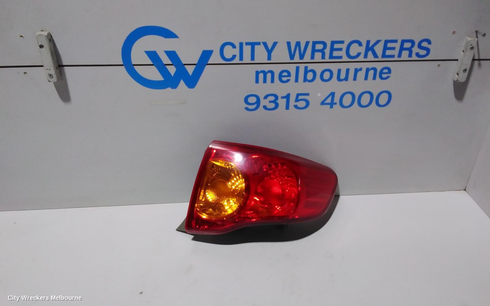 TOYOTA COROLLA 2007 Right Taillight