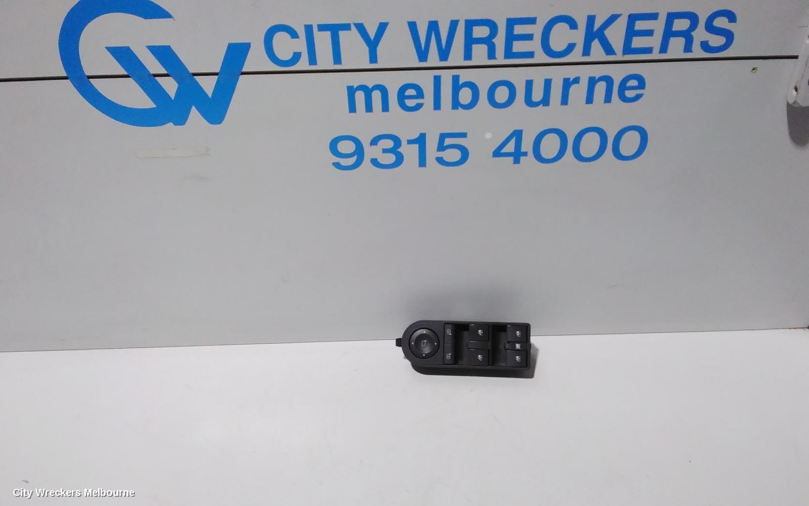 HOLDEN ASTRA 2007 Pwr Dr Wind Switch