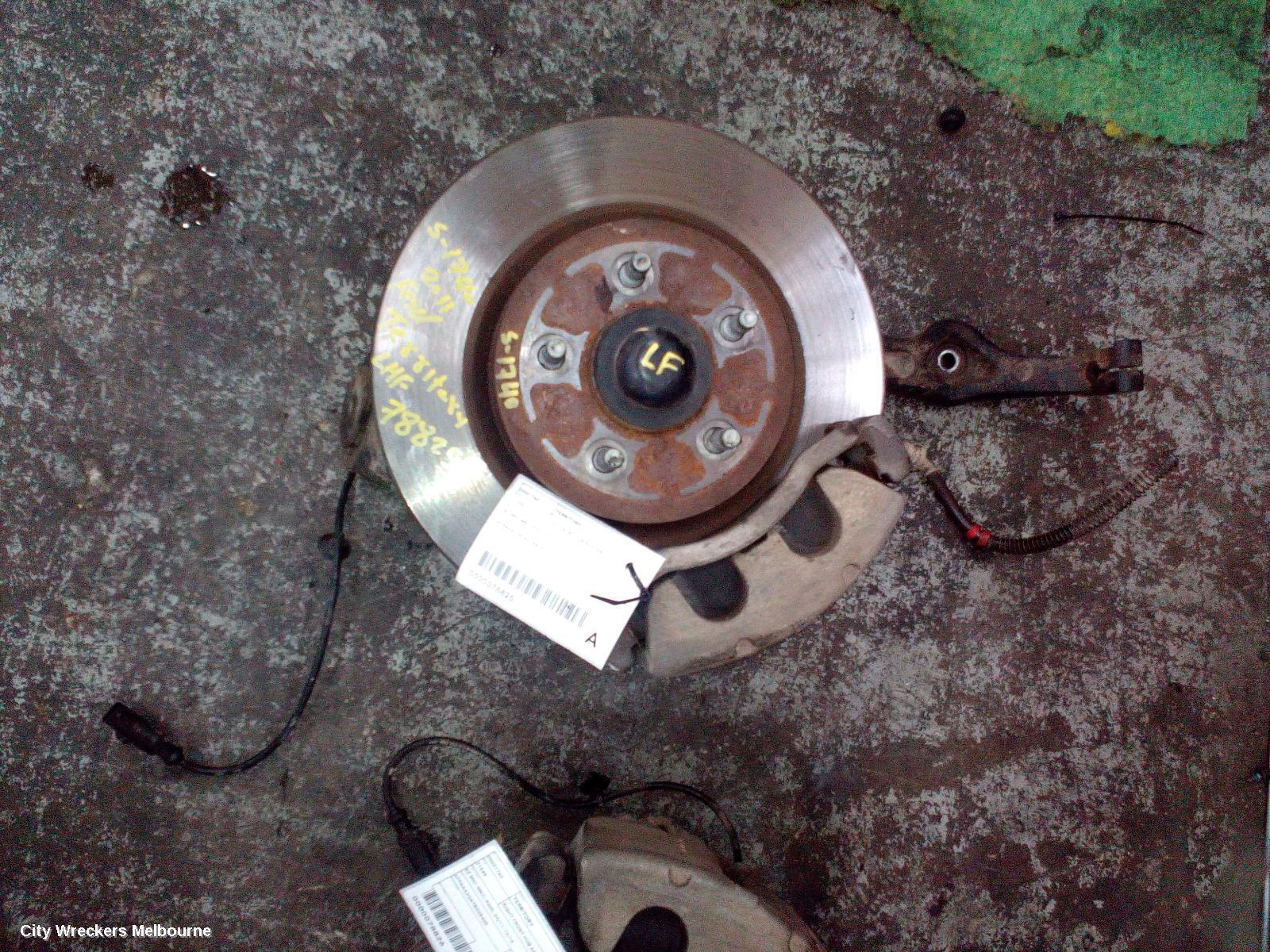 FORD TERRITORY 2011 Left Front Hub Assembly
