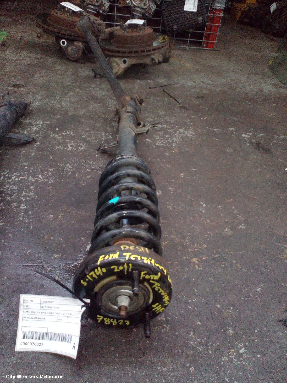 FORD TERRITORY 2011 Left Front Strut