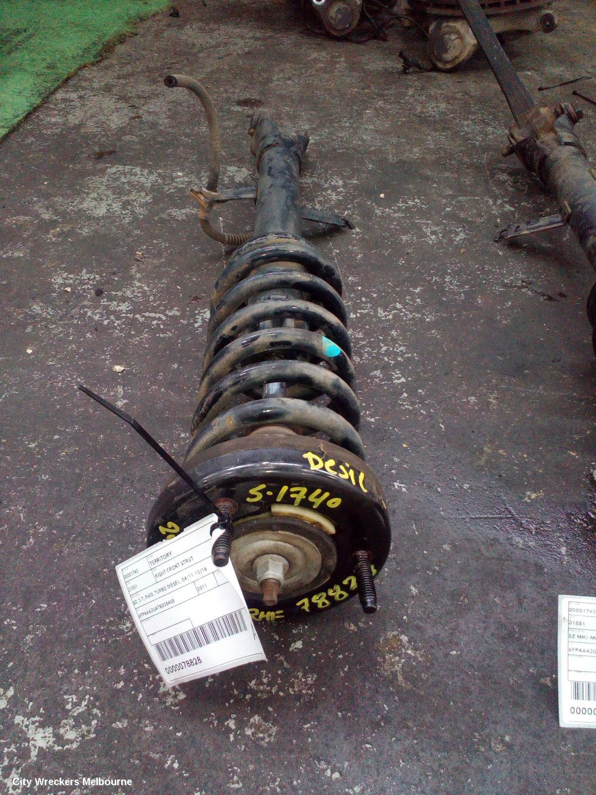 FORD TERRITORY 2011 Right Front Strut