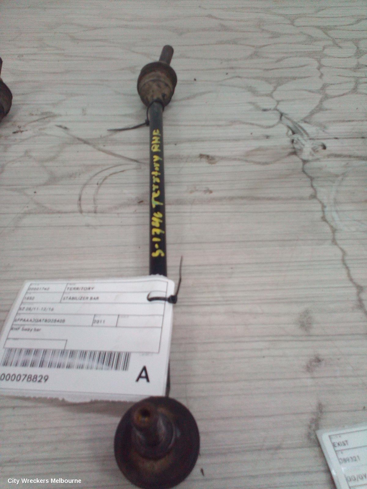 FORD TERRITORY 2011 Stabiliser Bar