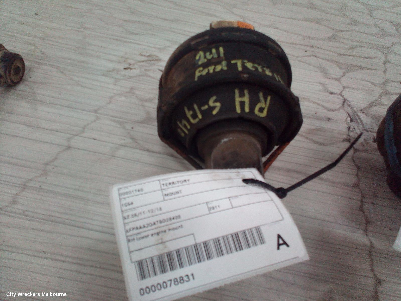 FORD TERRITORY 2011 Mount