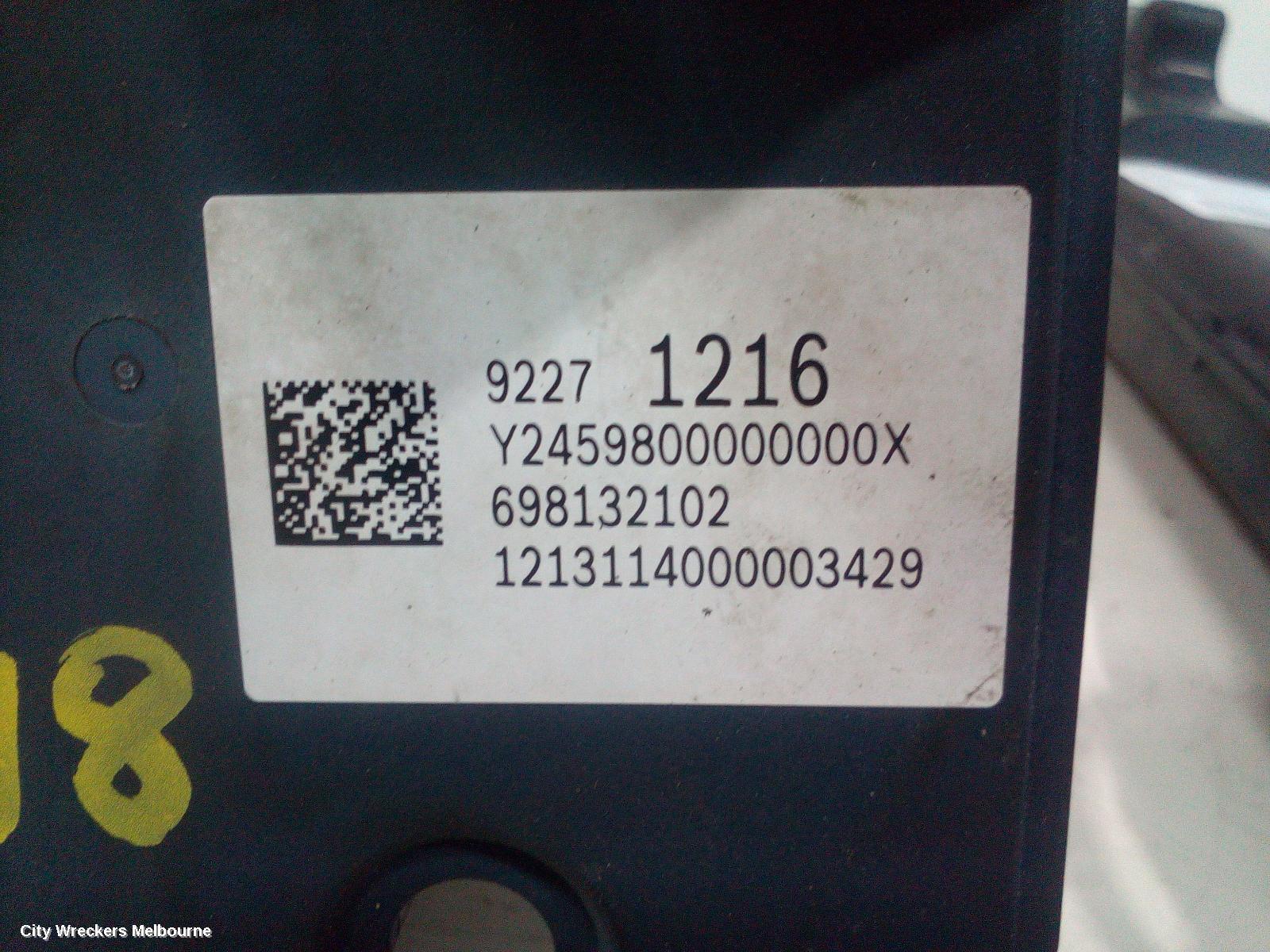 HOLDEN COMMODORE 2013 Abs Pump/Modulator
