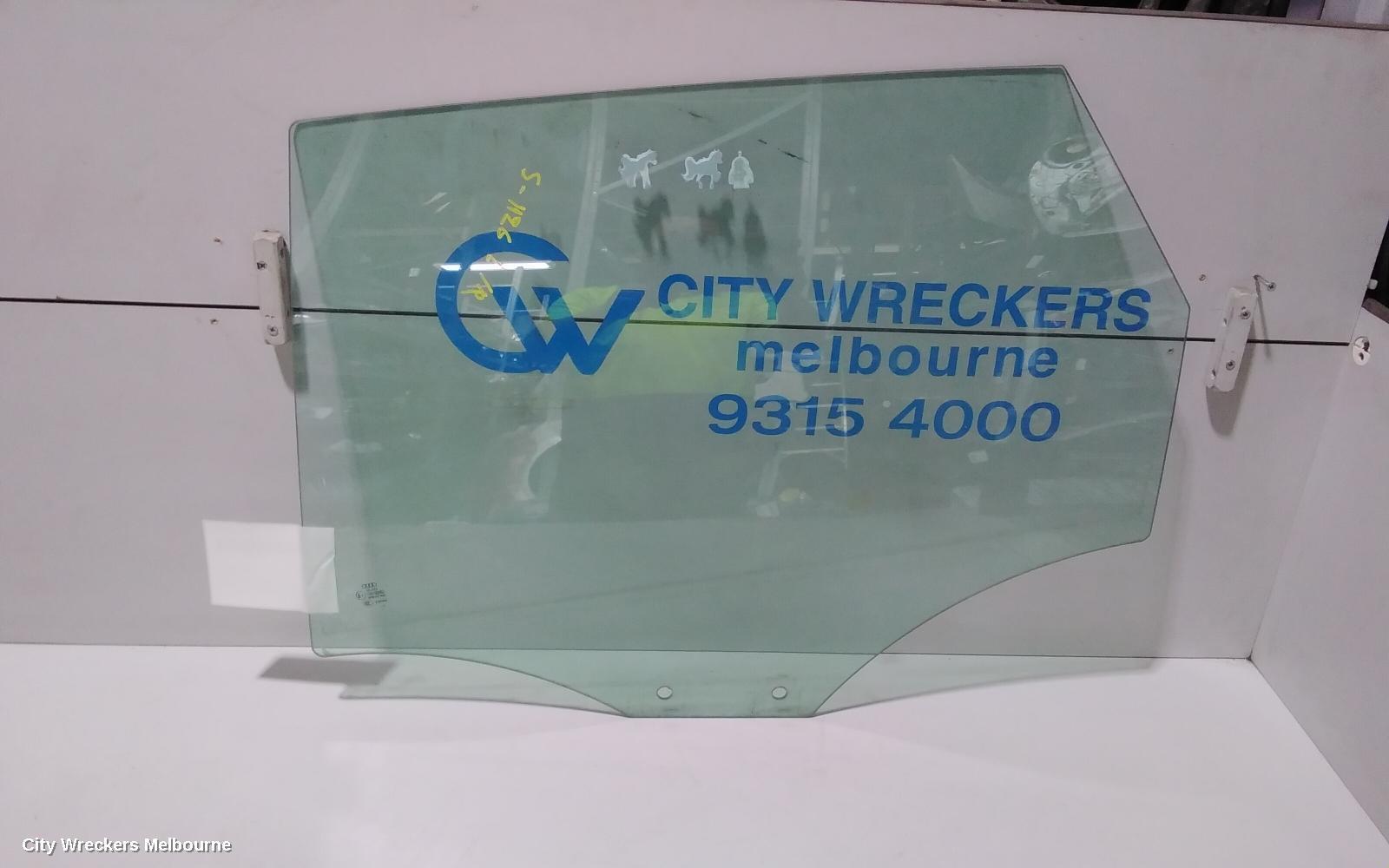AUDI A4 2010 Left Rear Door Window