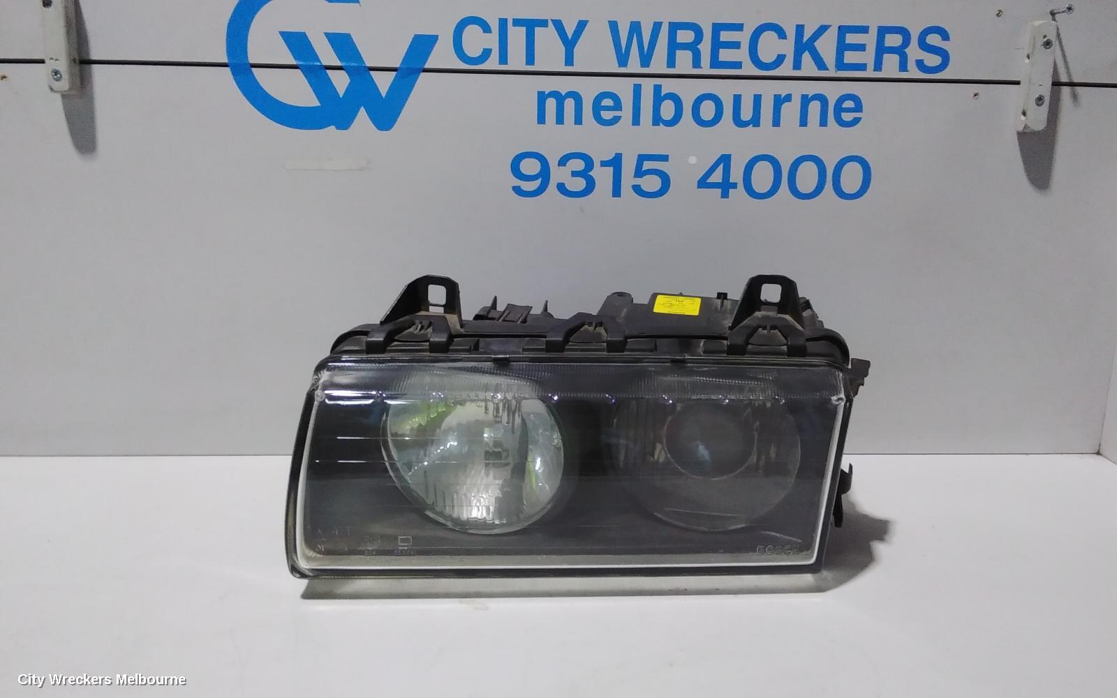 BMW 3 SERIES 2000 Left Headlamp