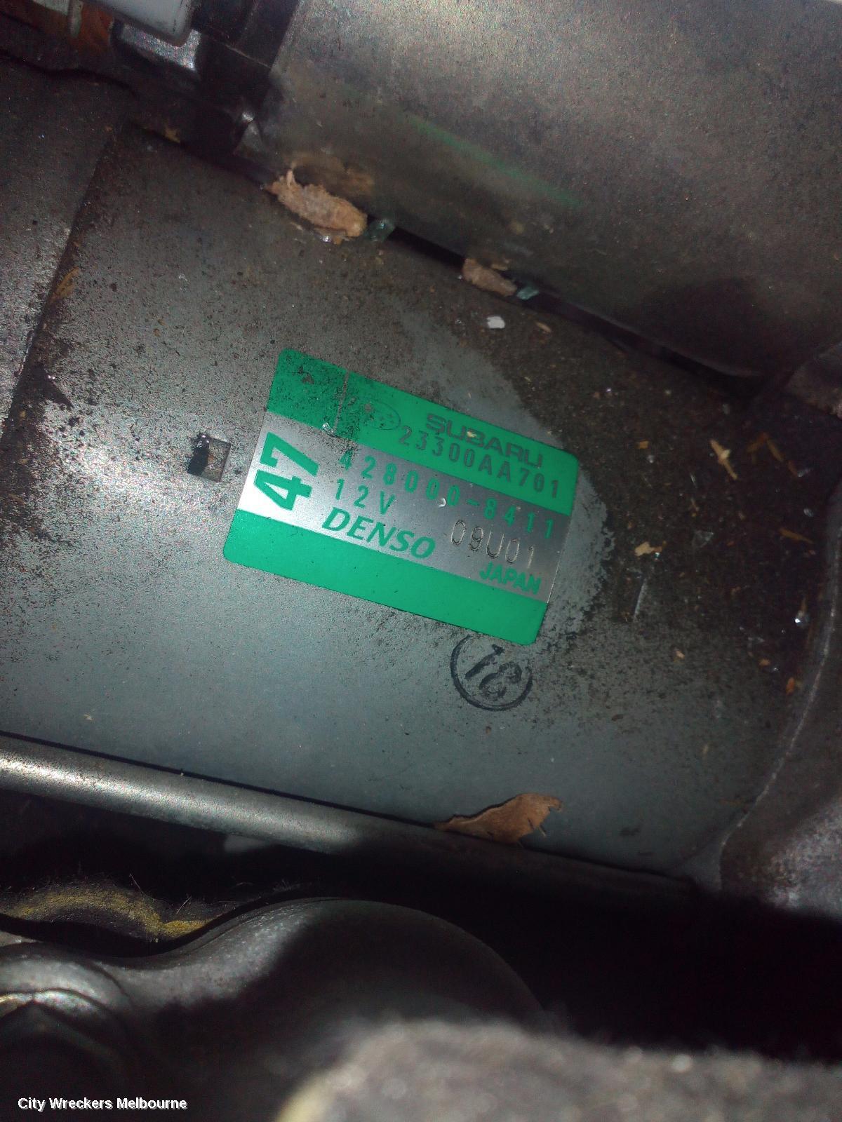 SUBARU FORESTER 2017 Starter