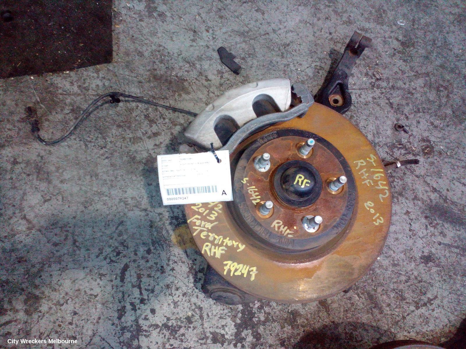FORD TERRITORY 2013 Right Front Hub Assembly