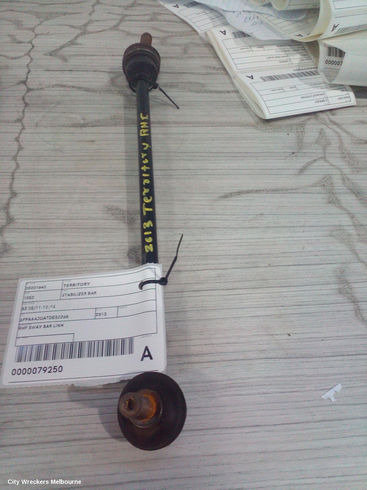 FORD TERRITORY 2013 Stabiliser Bar