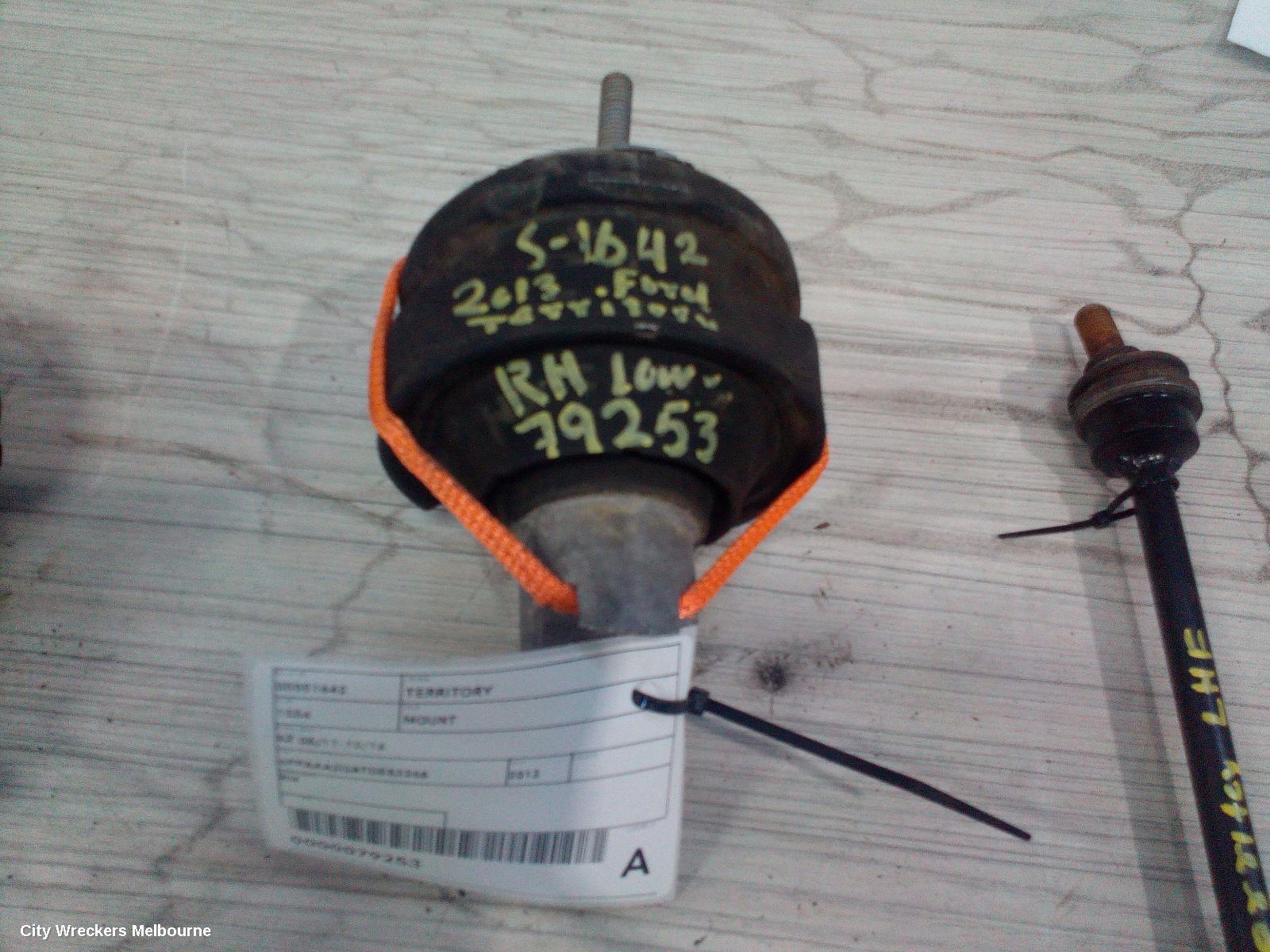 FORD TERRITORY 2013 Mount