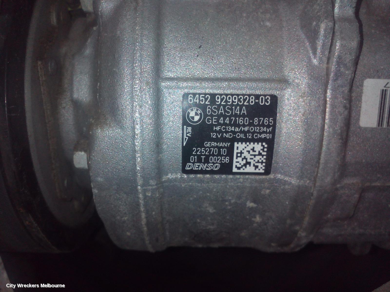 BMW 3 SERIES 2016 A/C Compressor