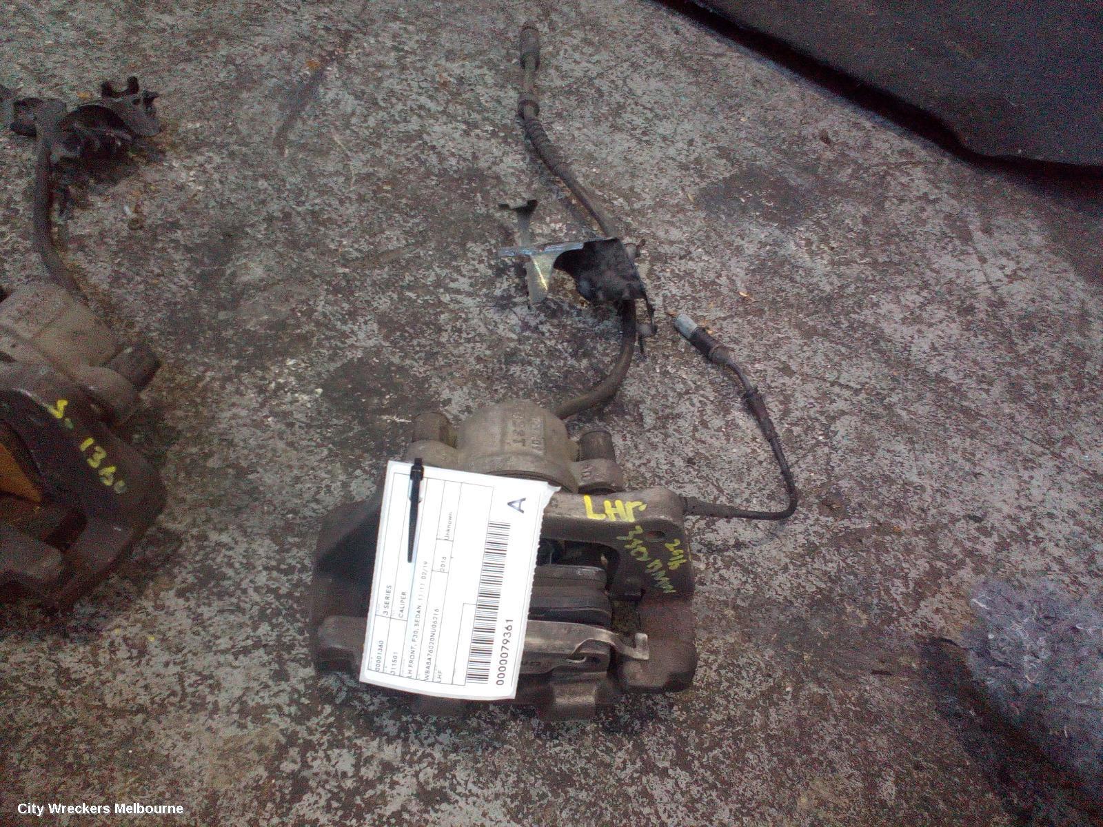 BMW 3 SERIES 2016 Caliper