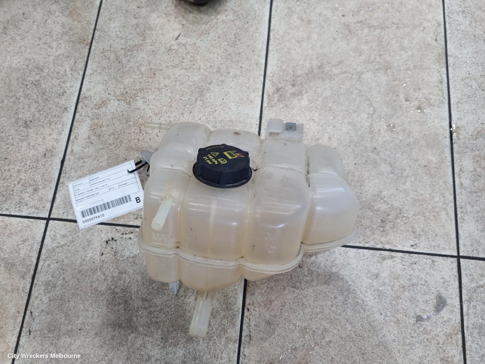 FORD RANGER 2015 Overflow Bottle