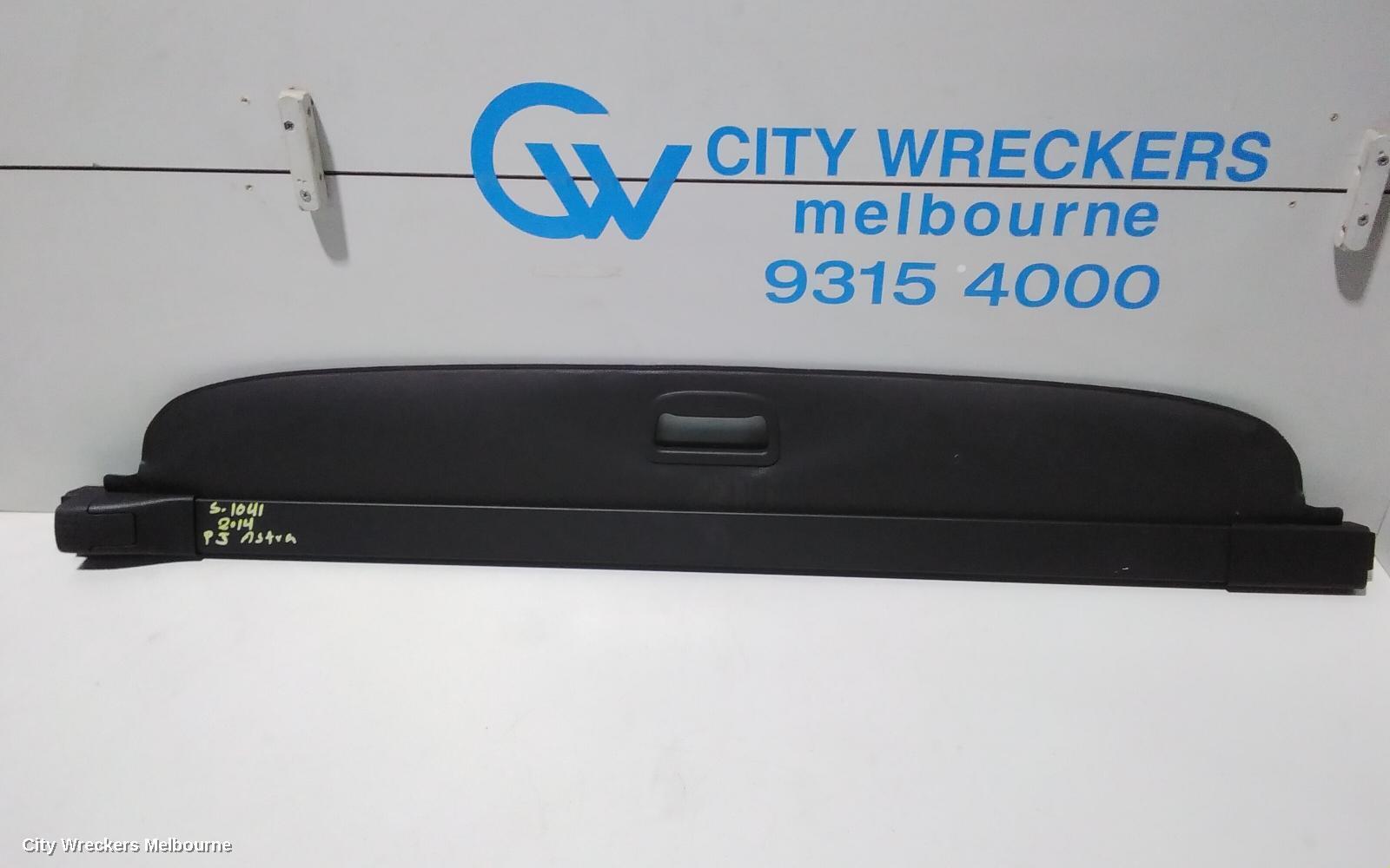 OPEL ASTRA 2013 Parcel Shelf