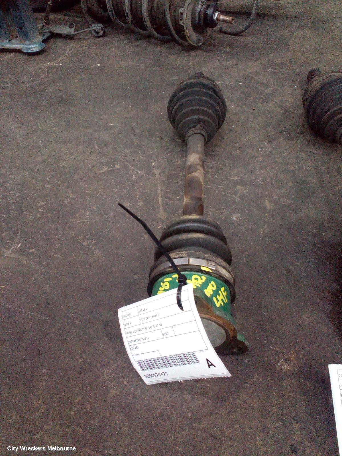 SUZUKI VITARA 2000 Left Driveshaft