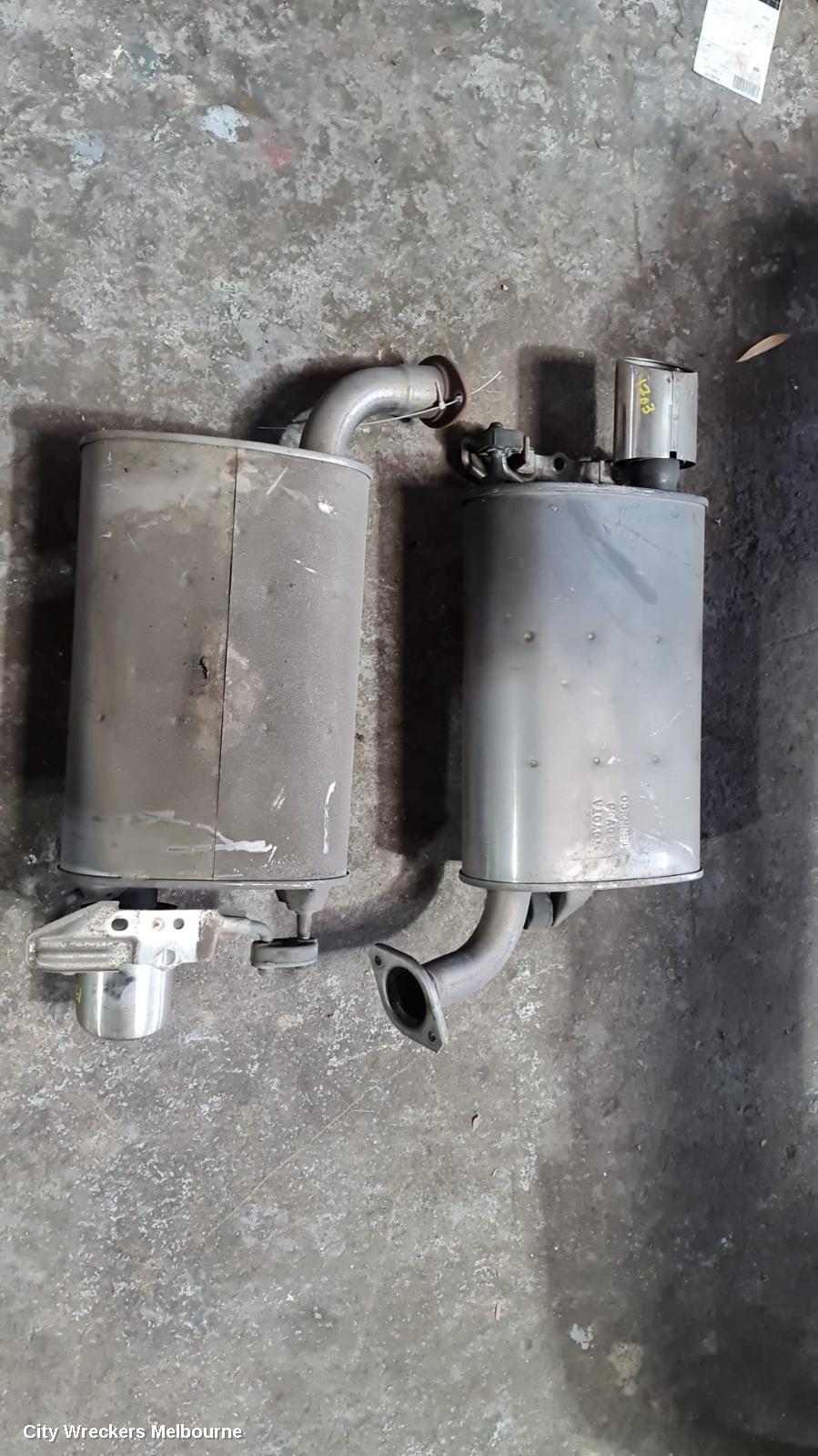 TOYOTA CAMRY 2013 Exhaust System