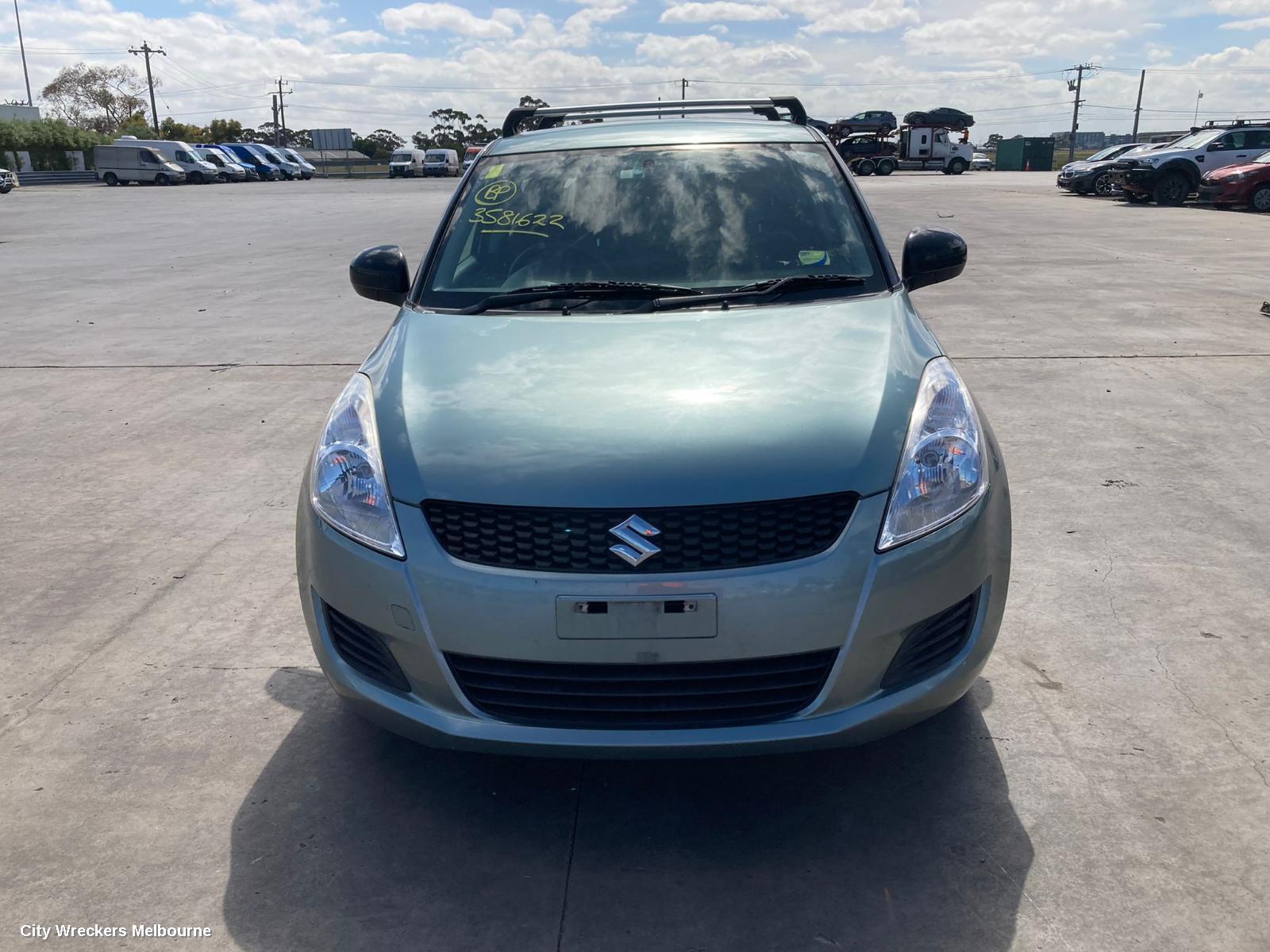 SUZUKI SWIFT 2011 Left Rear Door/Sliding