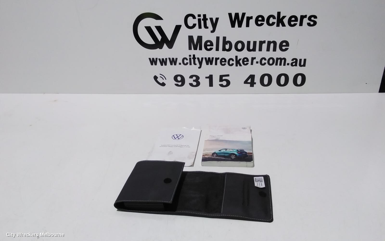 VOLKSWAGEN T-CROSS 2020 Owners Handbook