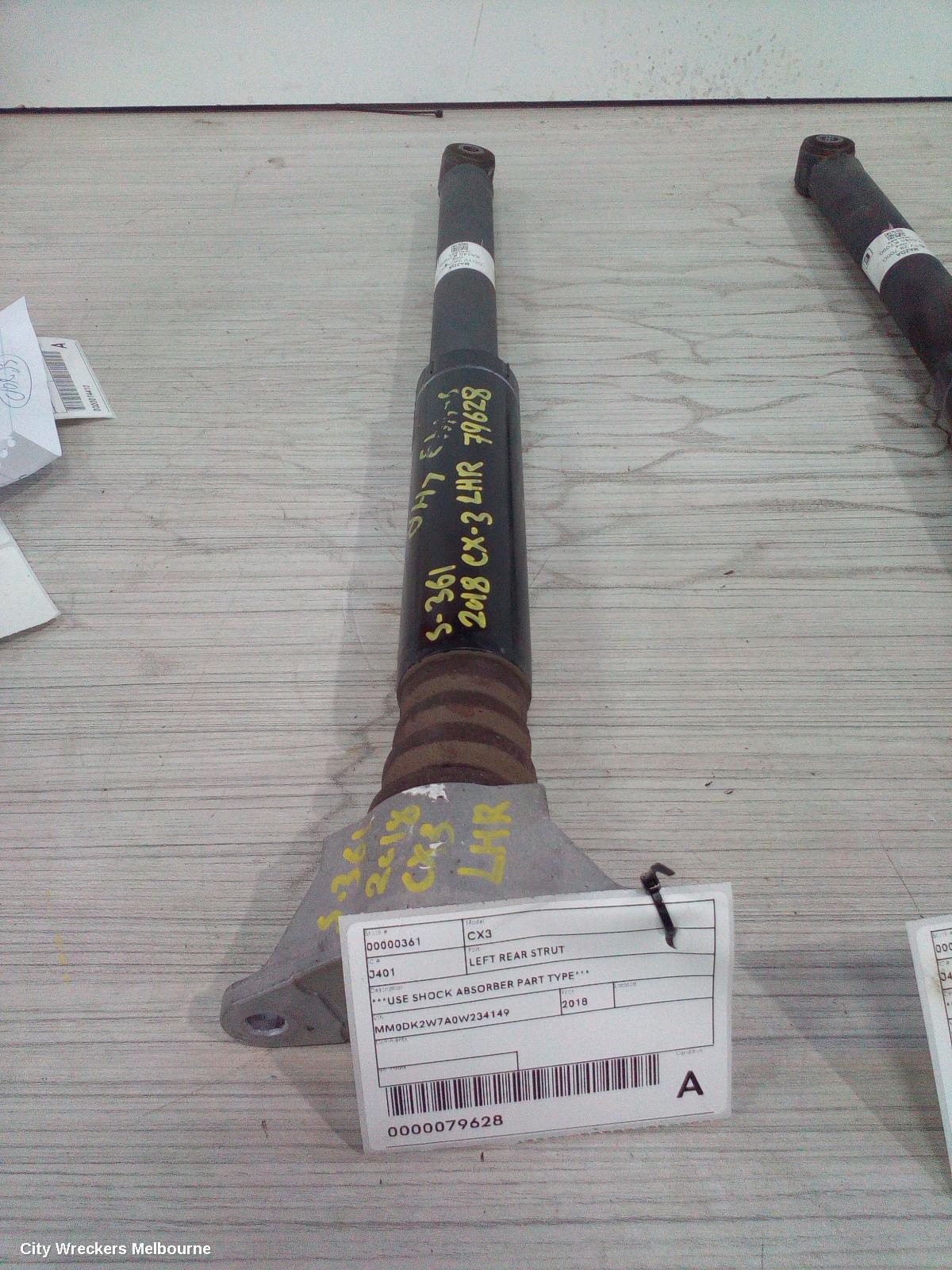 MAZDA CX3 2018 Left Rear Strut