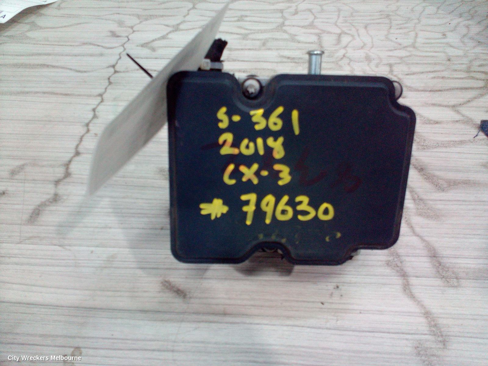 MAZDA CX3 2018 Abs Pump/Modulator