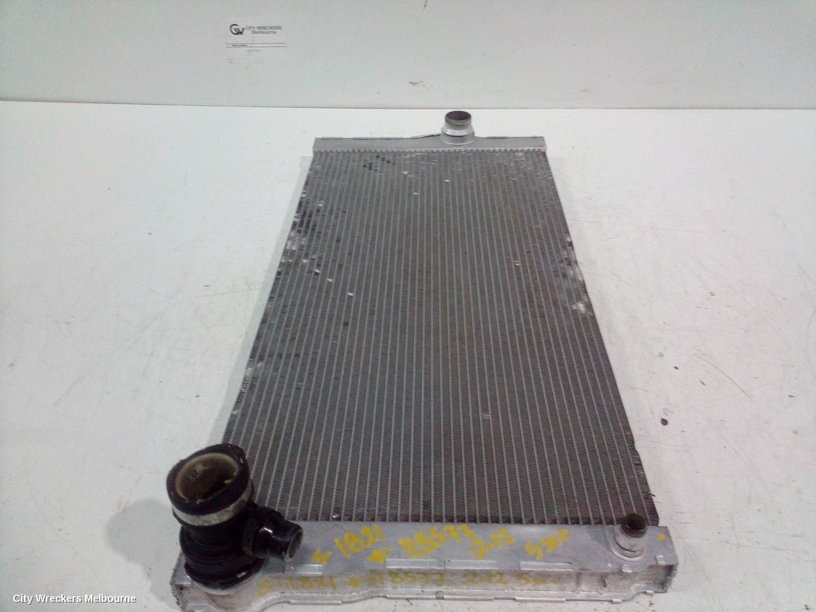 BMW 5 SERIES 2012 Radiator