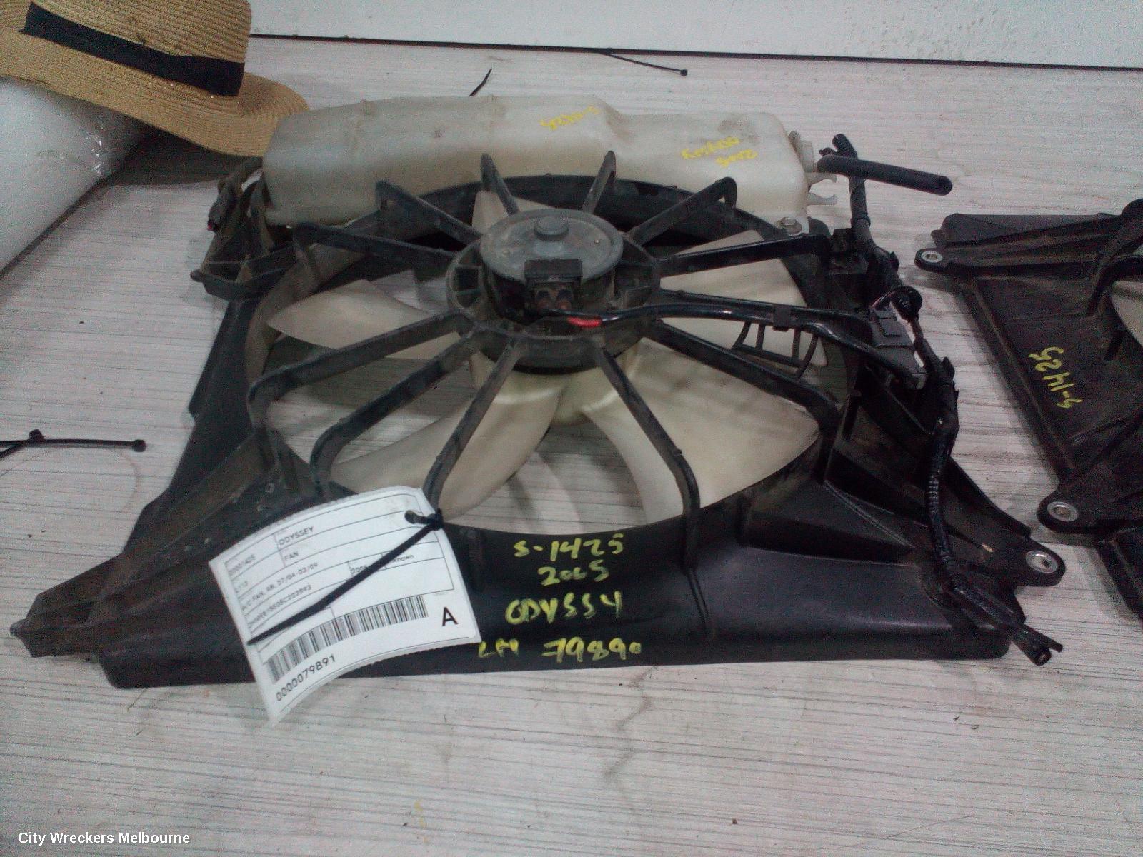 HONDA ODYSSEY 2005 Fan