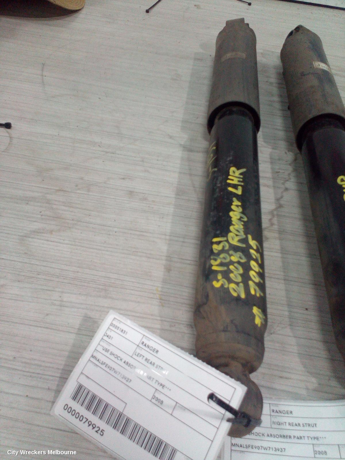 FORD RANGER 2008 Left Rear Strut