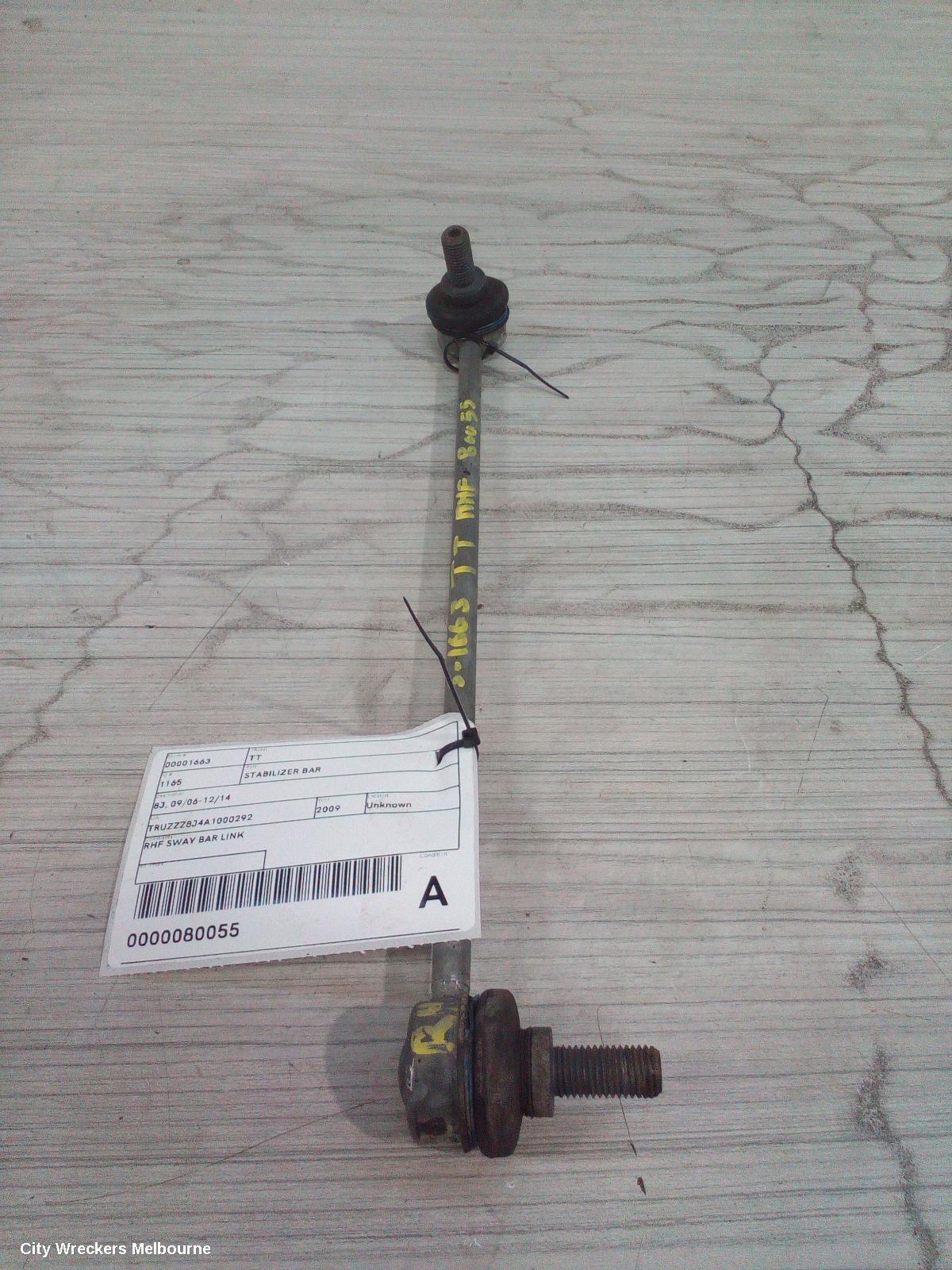 AUDI TT 2009 Stabiliser Bar