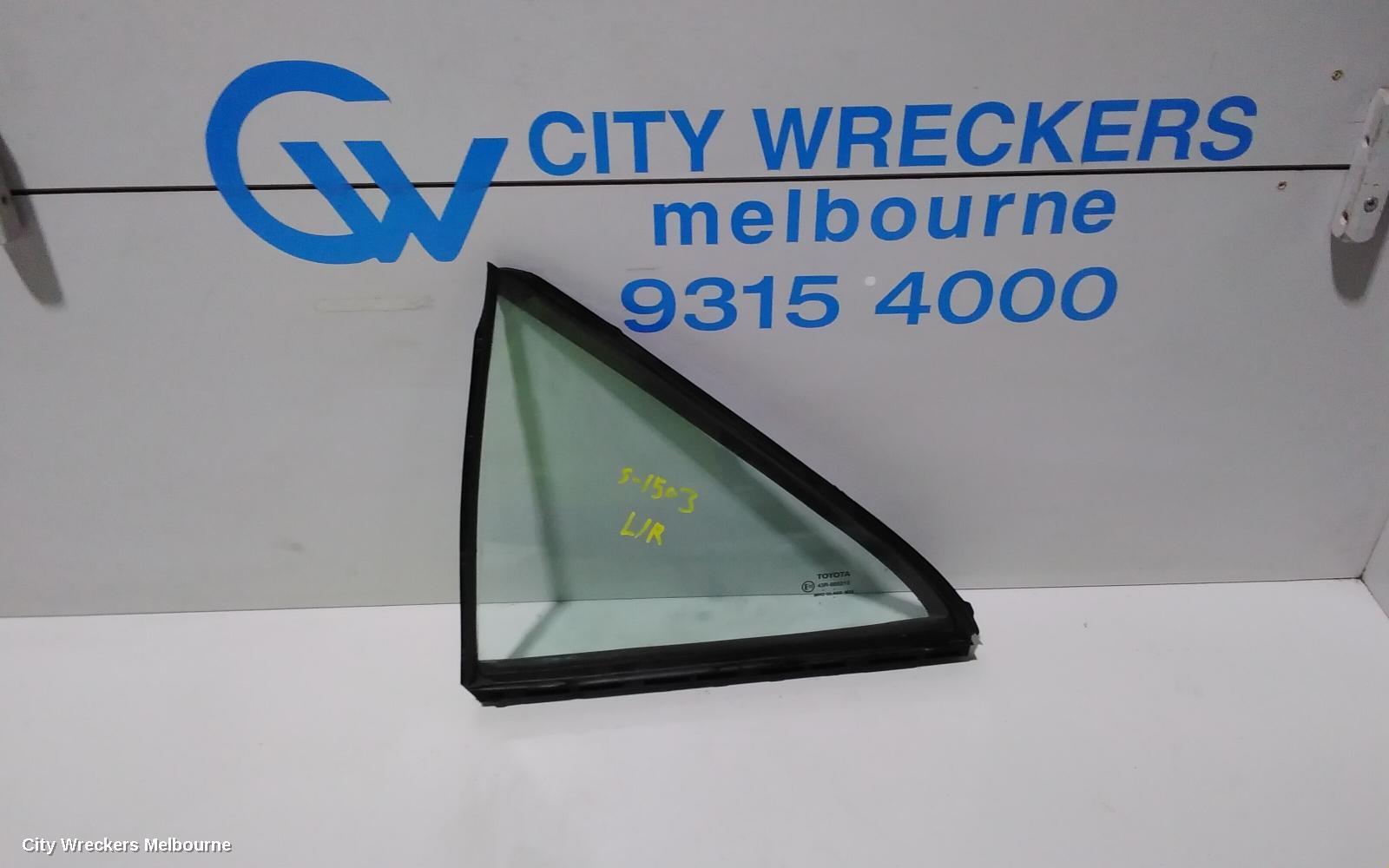 TOYOTA CAMRY 2015 Left Rear 1/4 Door Glass
